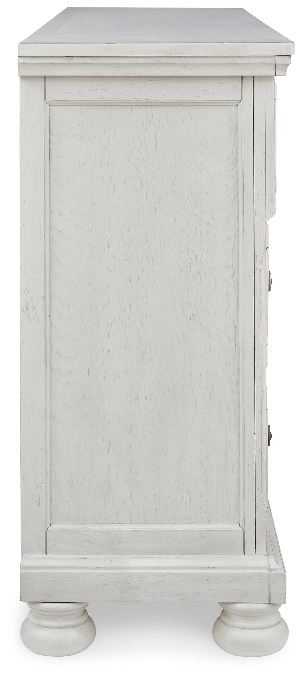 Robbinsdale Antique White Queen Panel Bed & Dresser & Chest & 2 Nightstands (Online Special Price) - Ornate Home