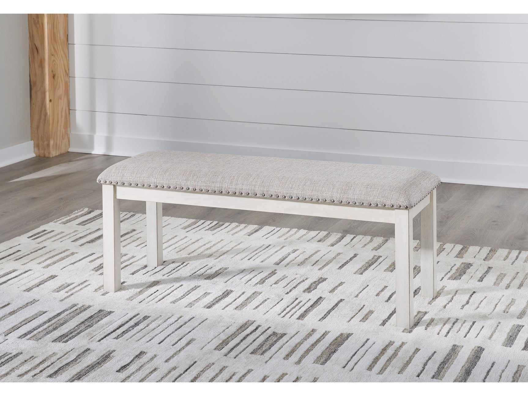 Robbinsdale White 48" Dining Bench (Online Special Price) - Ornate Home