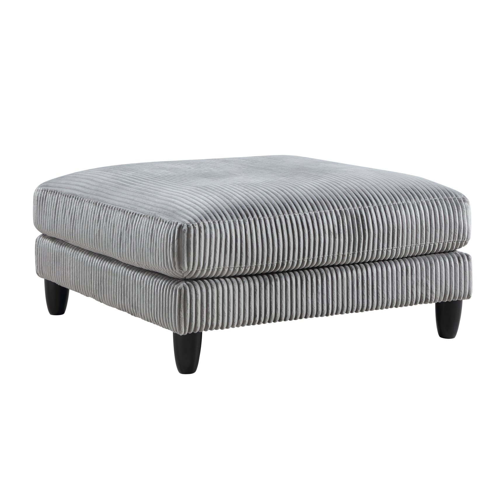 Robstown Gray Ottoman - Ornate Home