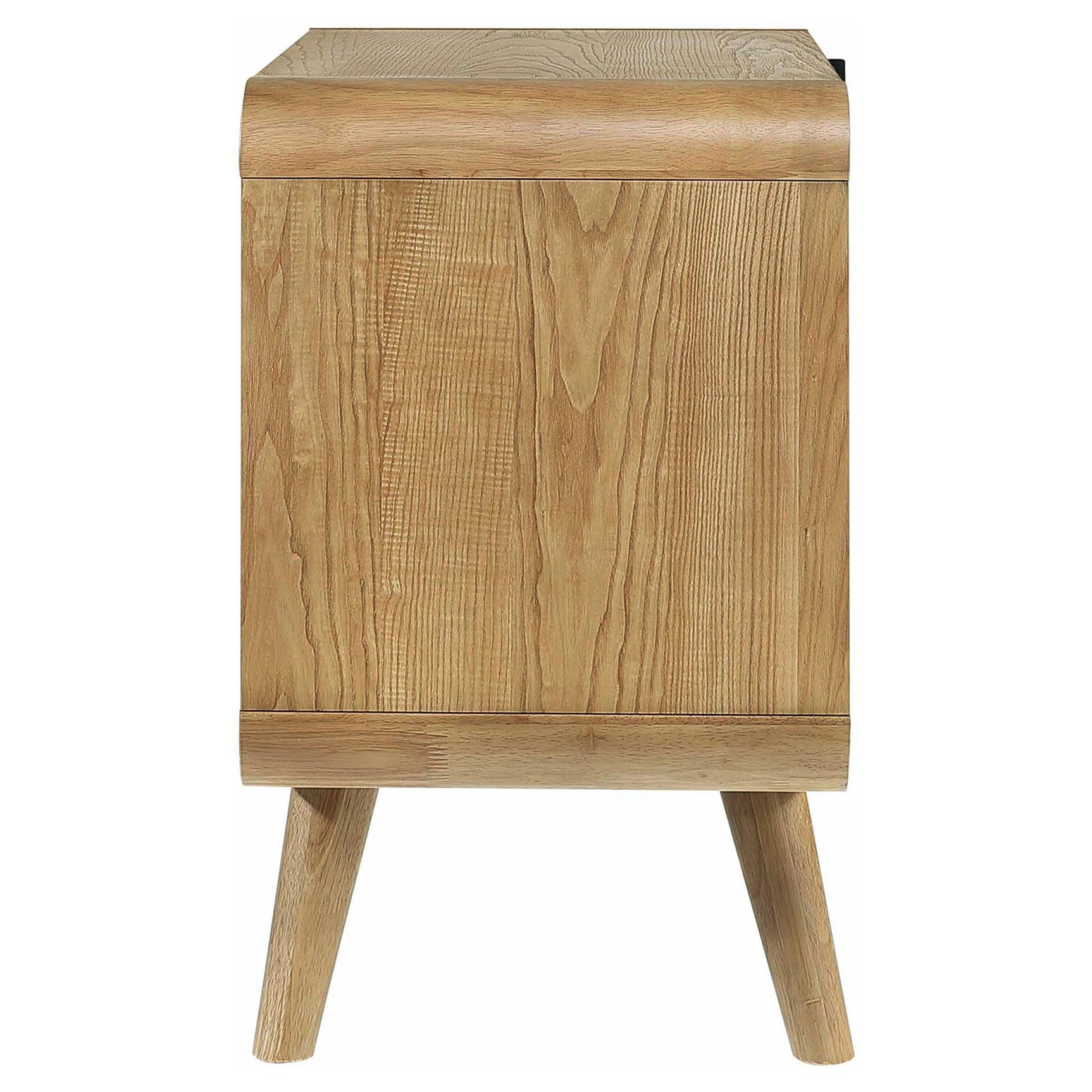 Robyn Light Ash 2-drawer Nightstand Bedside Table - Ornate Home