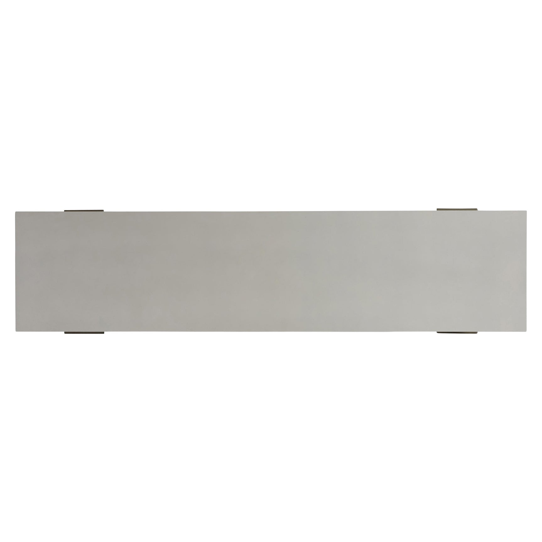 Rochelle Quarry/Weathered Teak Outdoor Console Table - Ornate Home