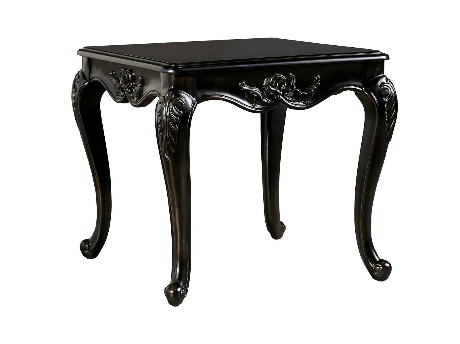 Rochester Black End Table - Ornate Home