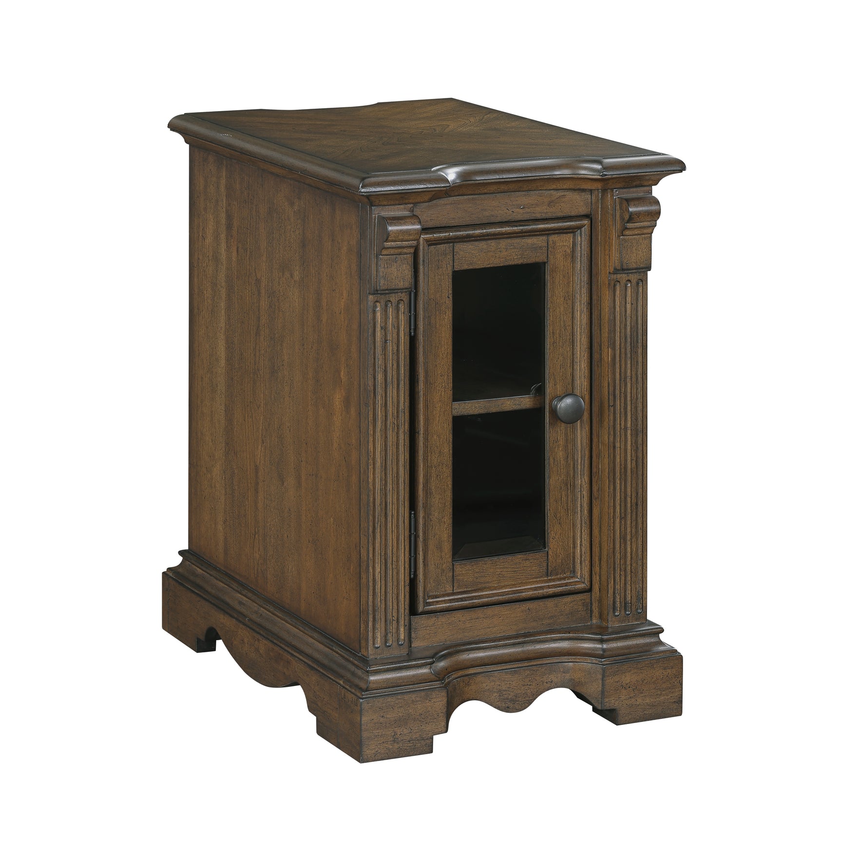 Rochester Brown Chairside Table - Ornate Home
