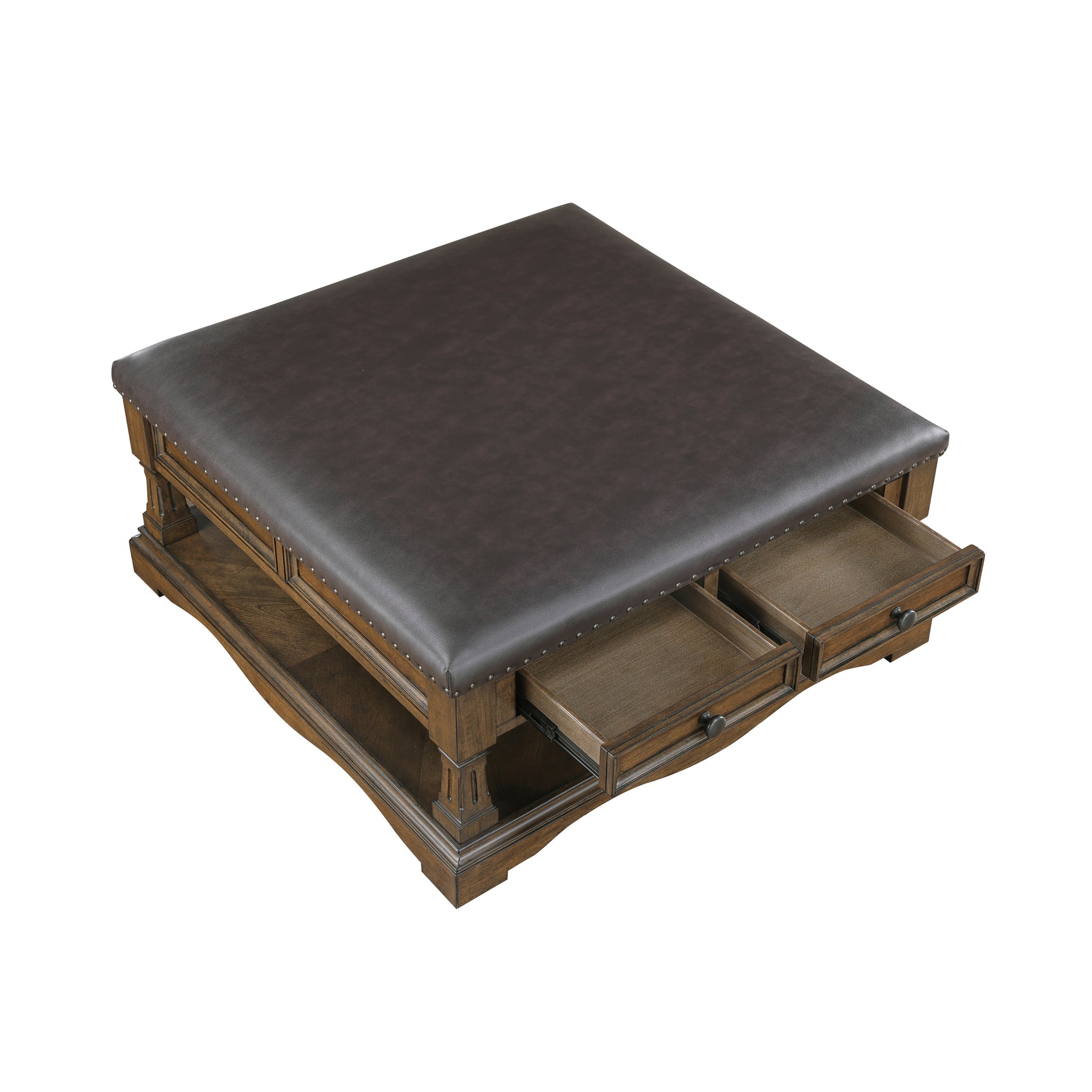 Rochester Brown Cocktail Table - Ornate Home