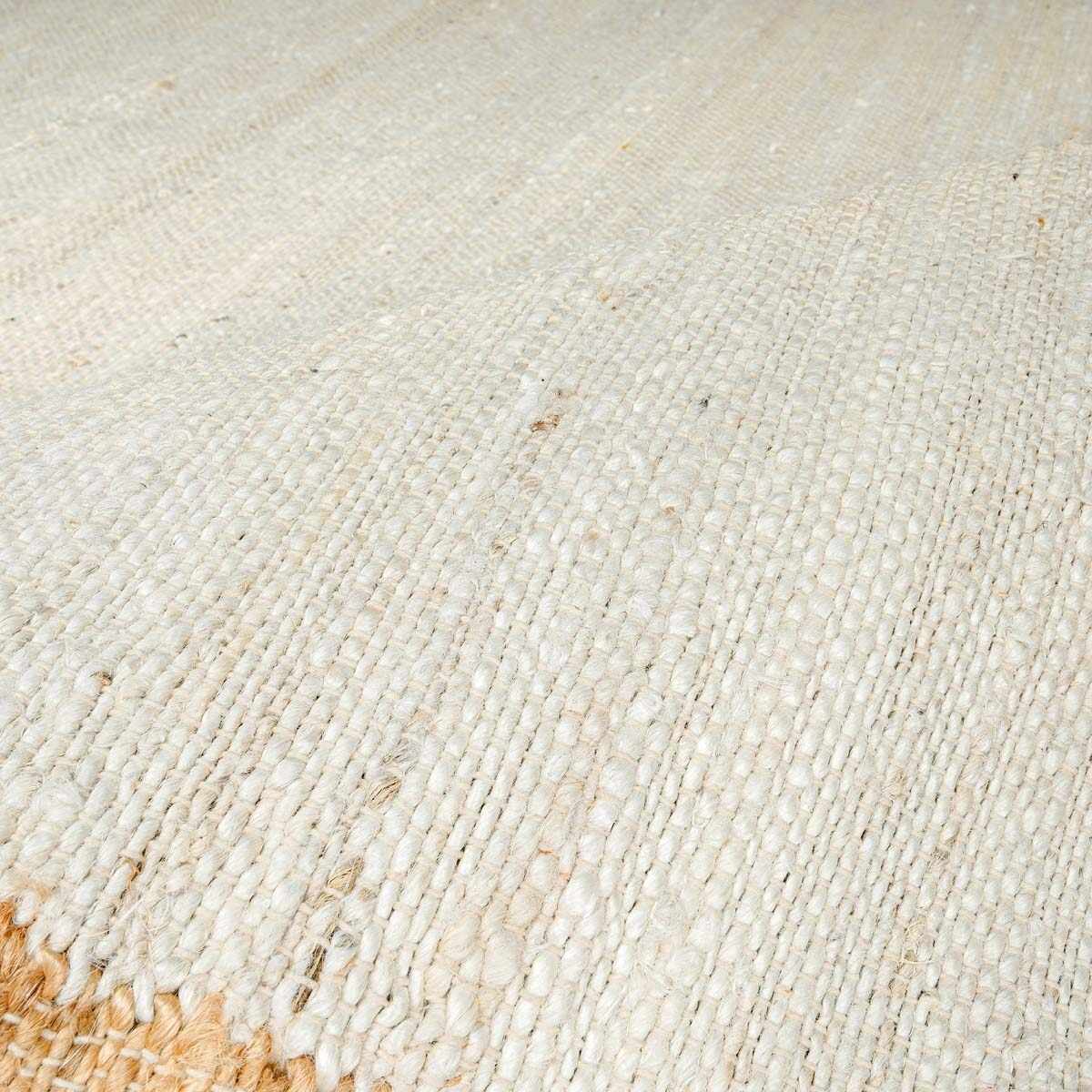 Rocio White Jute Carpet - Ornate Home
