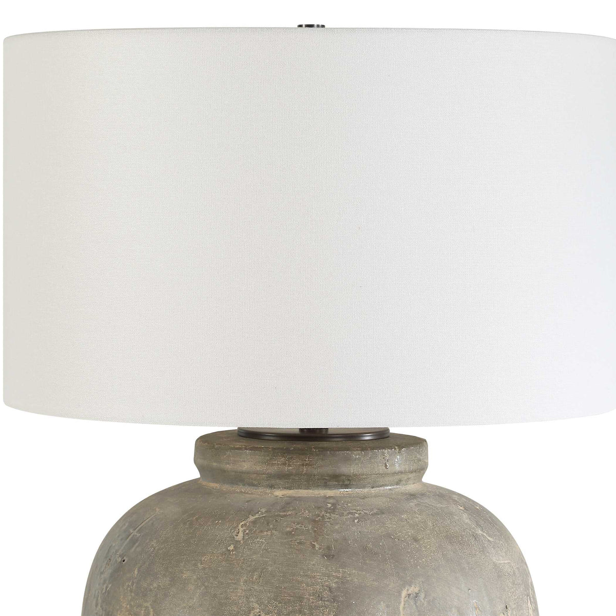 Rock Rust Brown Ages Table Lamp - Ornate Home