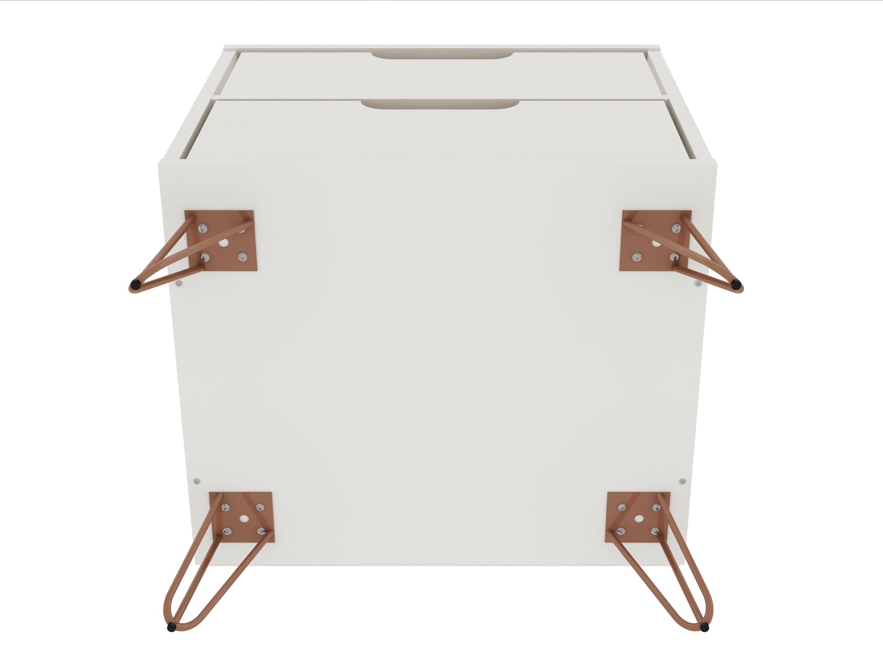 Rockefeller 2.0 Nightstand in Off White - Ornate Home