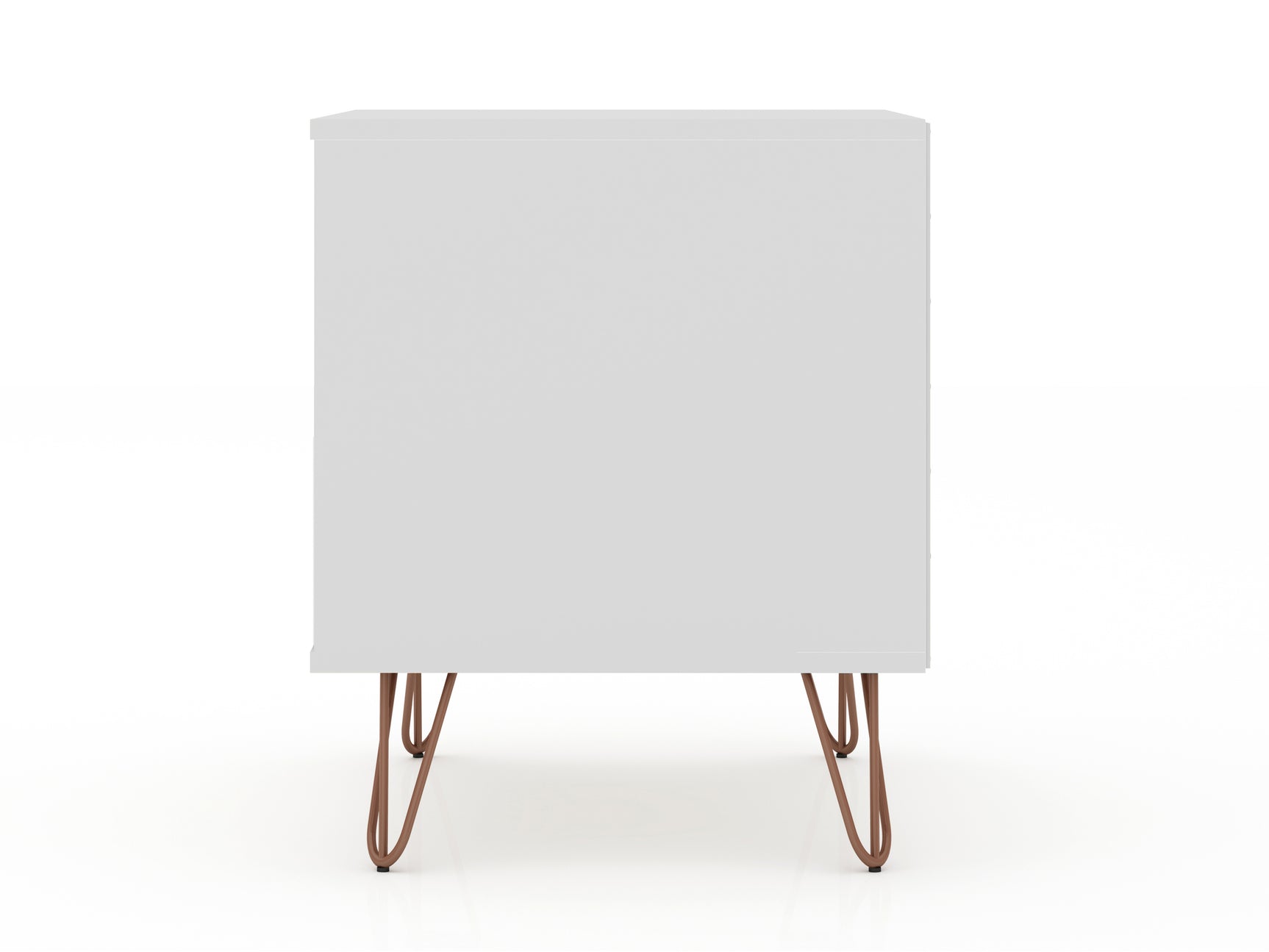 Rockefeller 2.0 Nightstand in White - Ornate Home