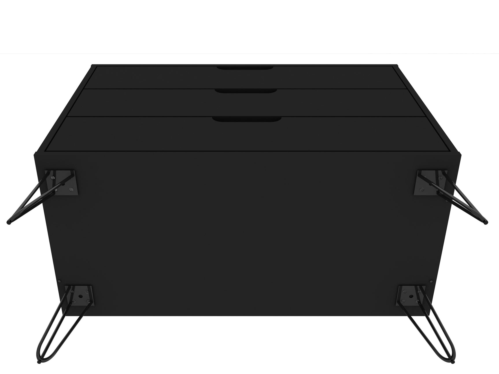 Rockefeller Dresser in Black - Ornate Home