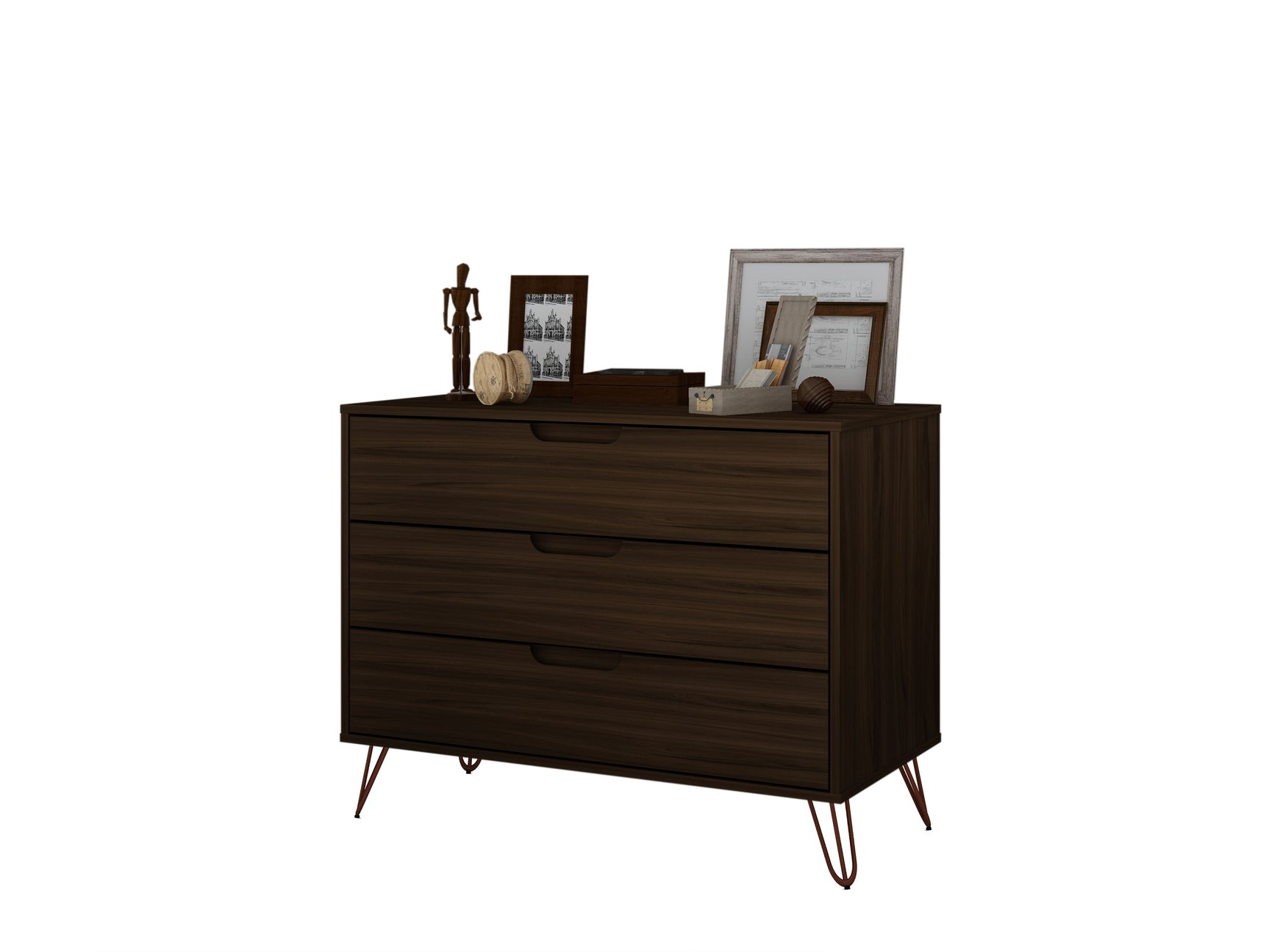 Rockefeller Dresser in Brown - Ornate Home