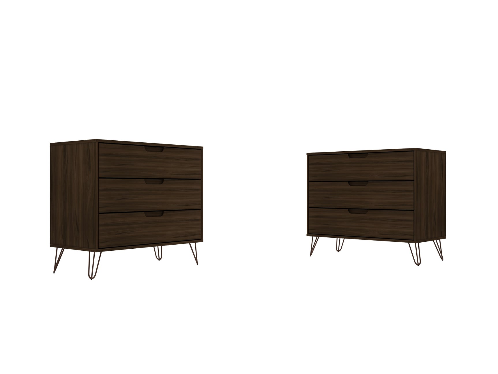 Rockefeller Dresser in Brown (set of 2) - Ornate Home