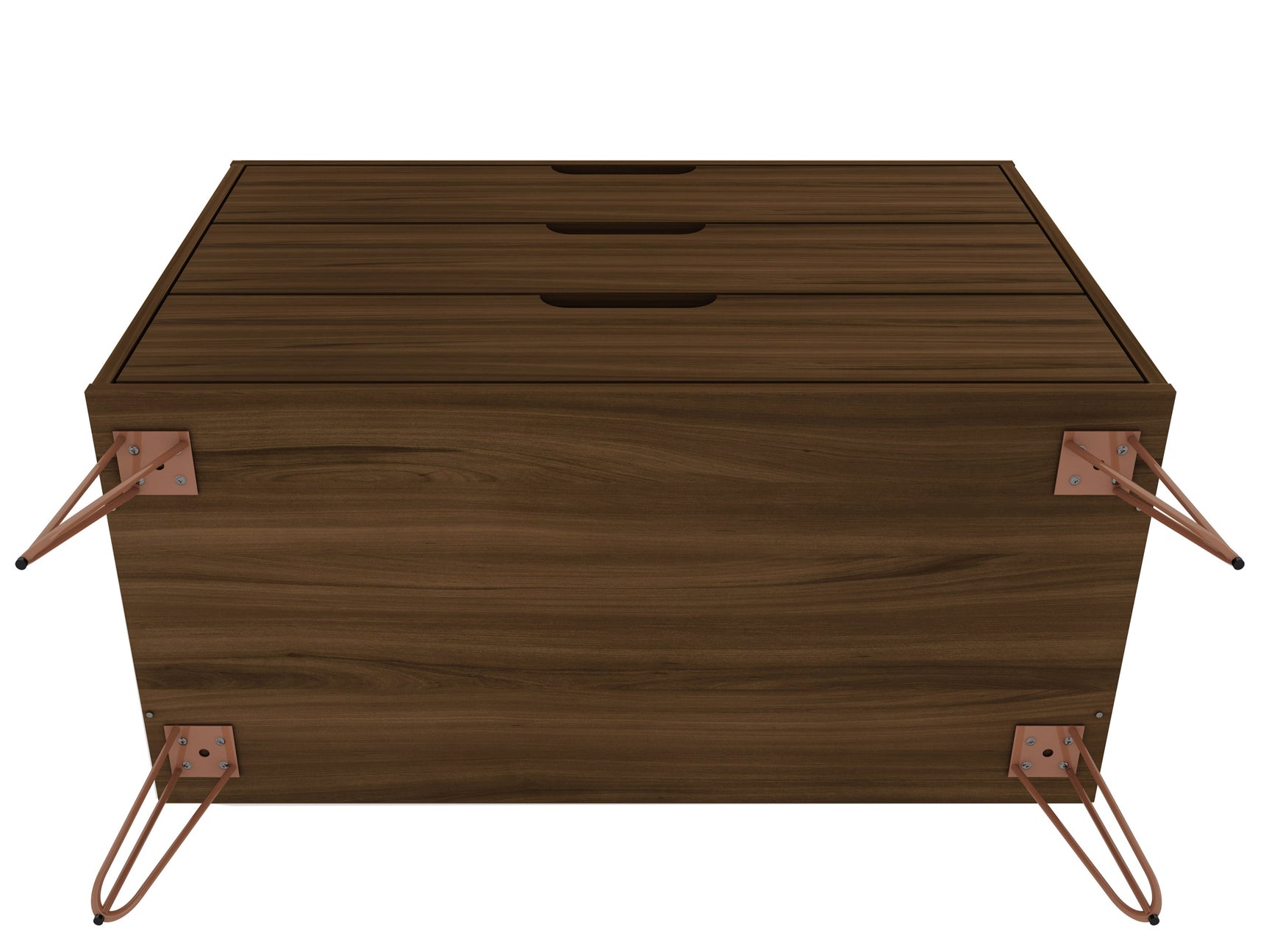Rockefeller Dresser in Brown (set of 2) - Ornate Home