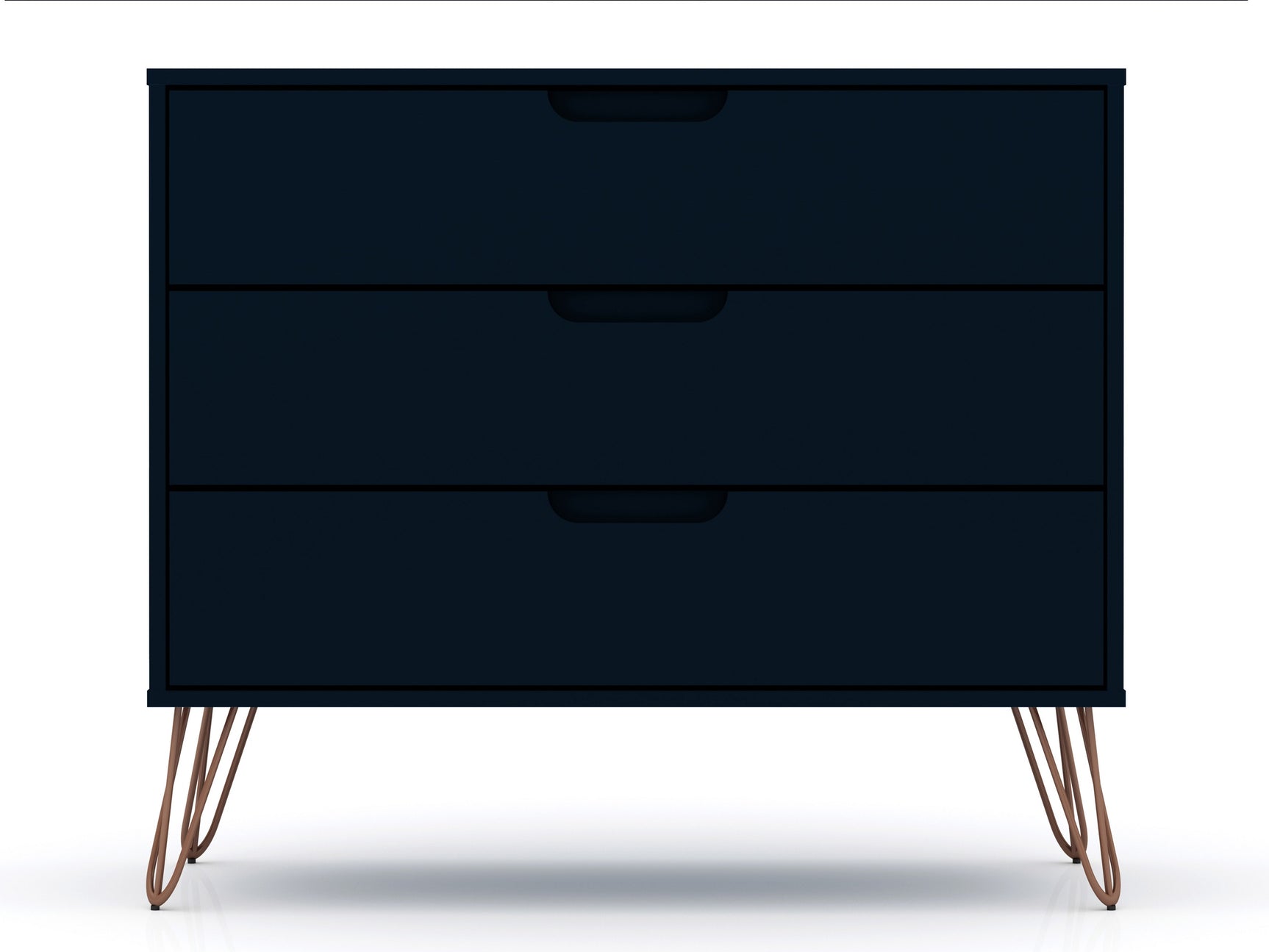 Rockefeller Dresser in Tatiana Midnight Blue (set of 2) - Ornate Home