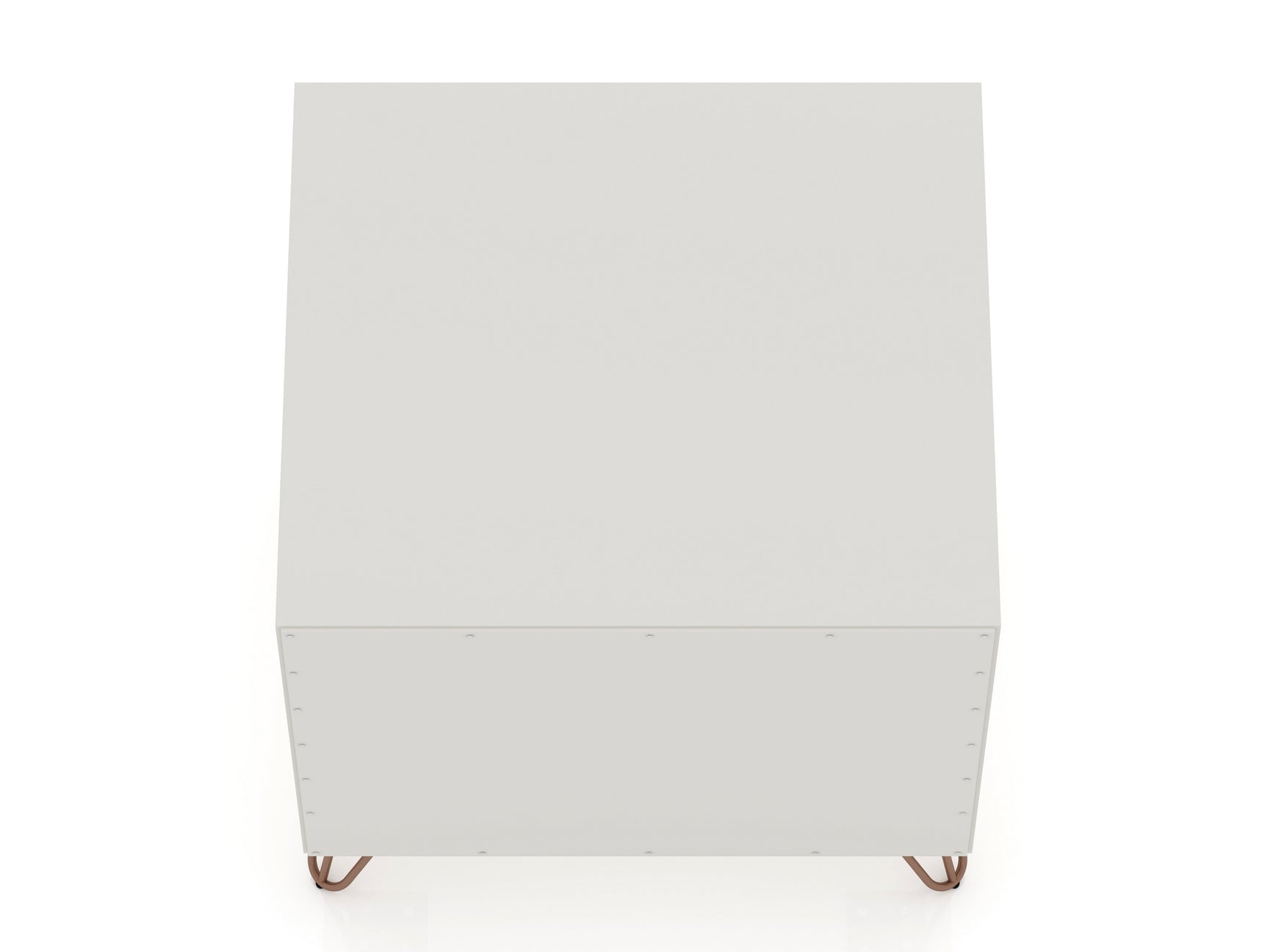 Rockefeller Nightstand 1.0 in Off White and Nature (set of 2) - Ornate Home