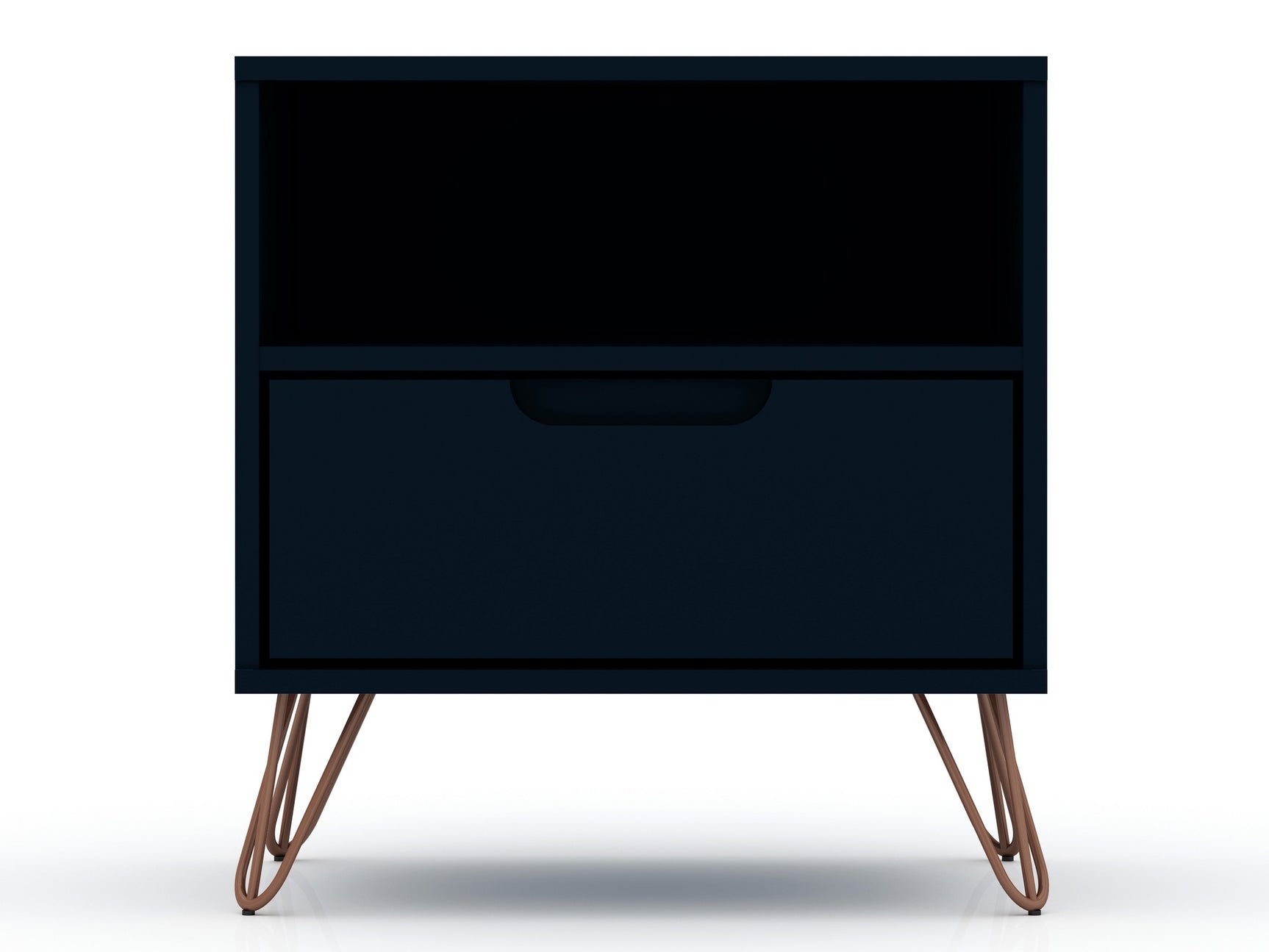 Rockefeller Nightstand 1.0 in Tatiana Midnight Blue (set of 2) - Ornate Home