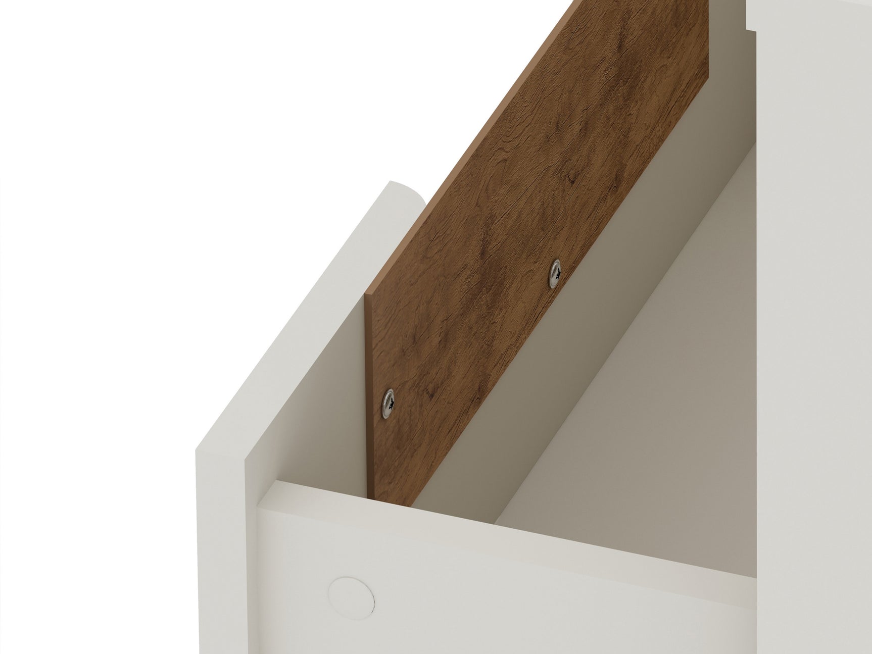Rockefeller Nightstand 2.0 in Off White (set of 2) - Ornate Home