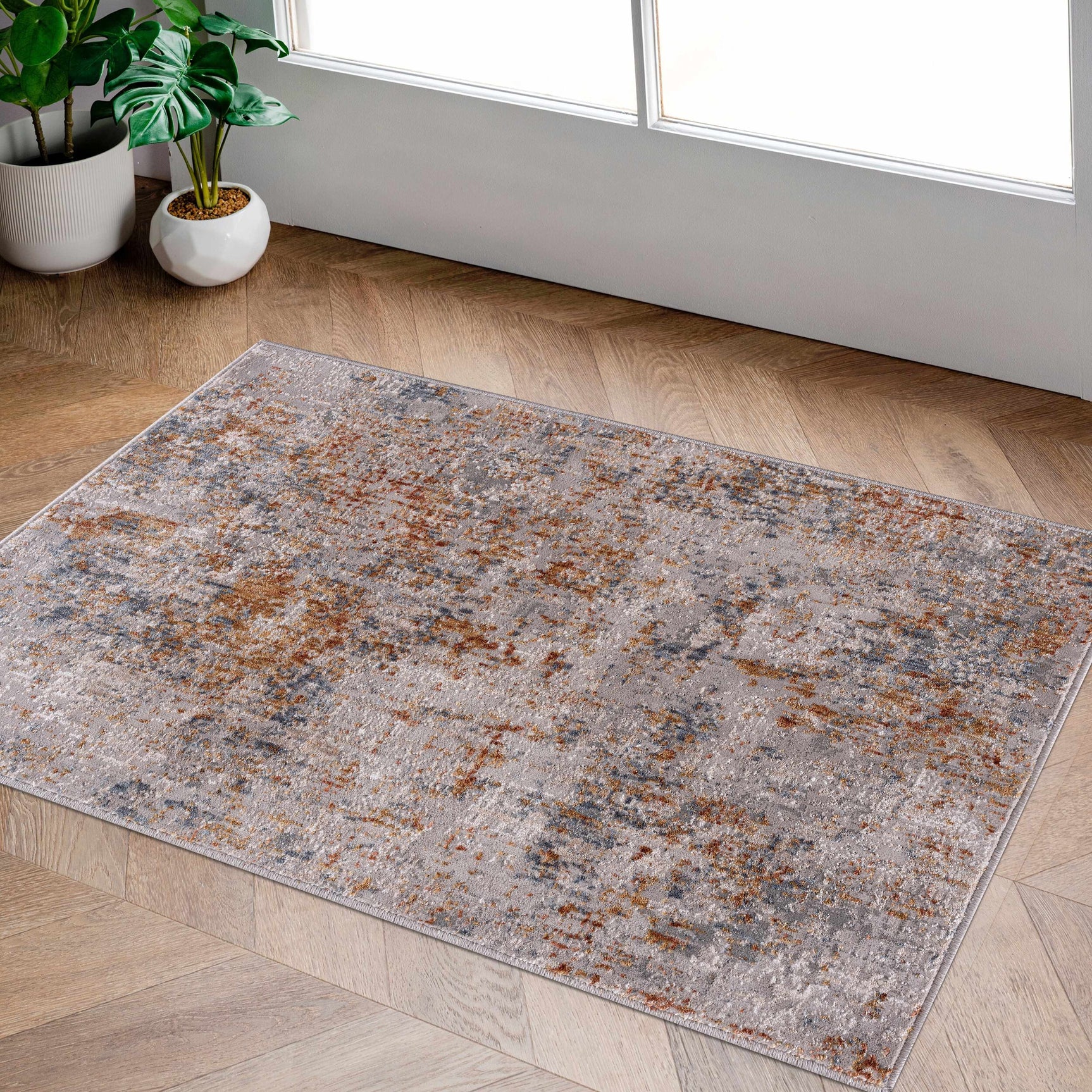 Rocklea Textured Luxe Area Rug - Ornate Home