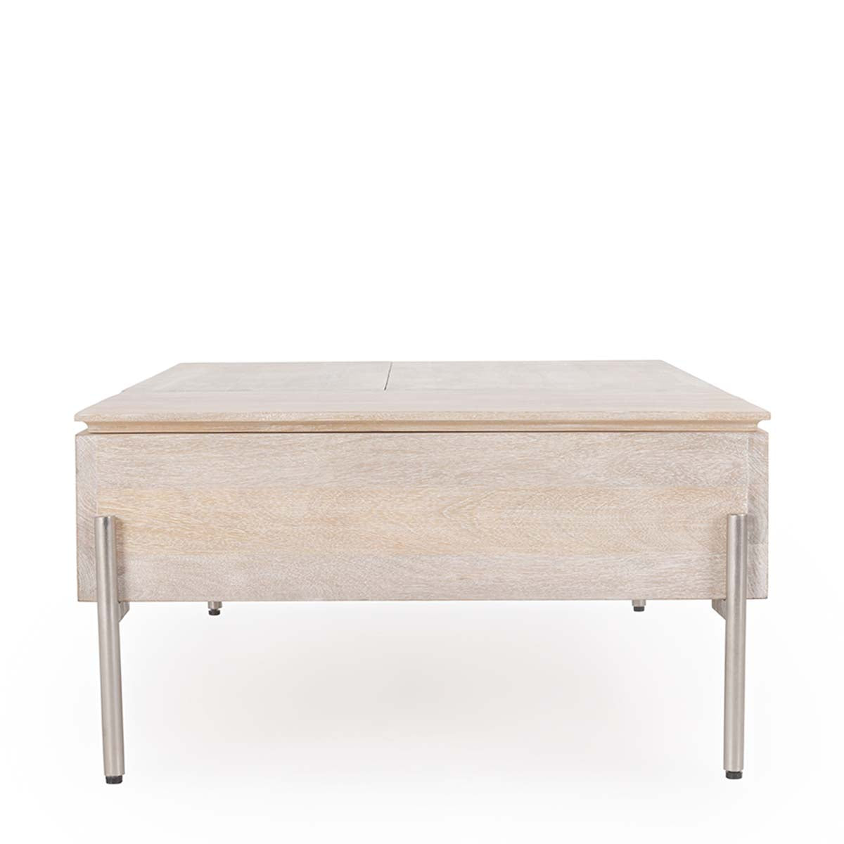 Rocklin Natural Double Lift Top Coffee Table - Ornate Home