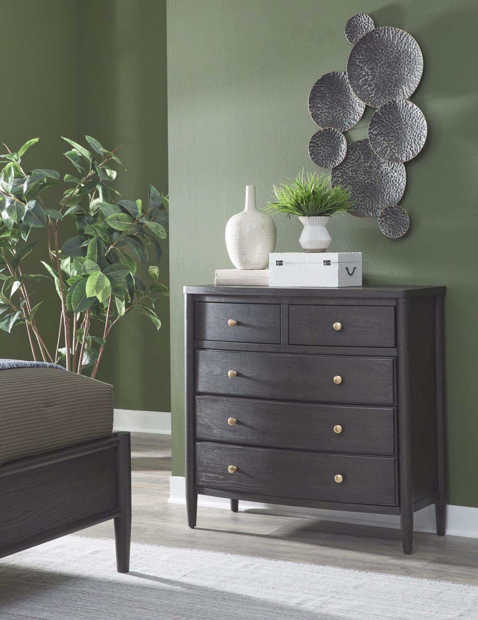 Rockport Yin Five Drawer Small Chest - Ornate Home