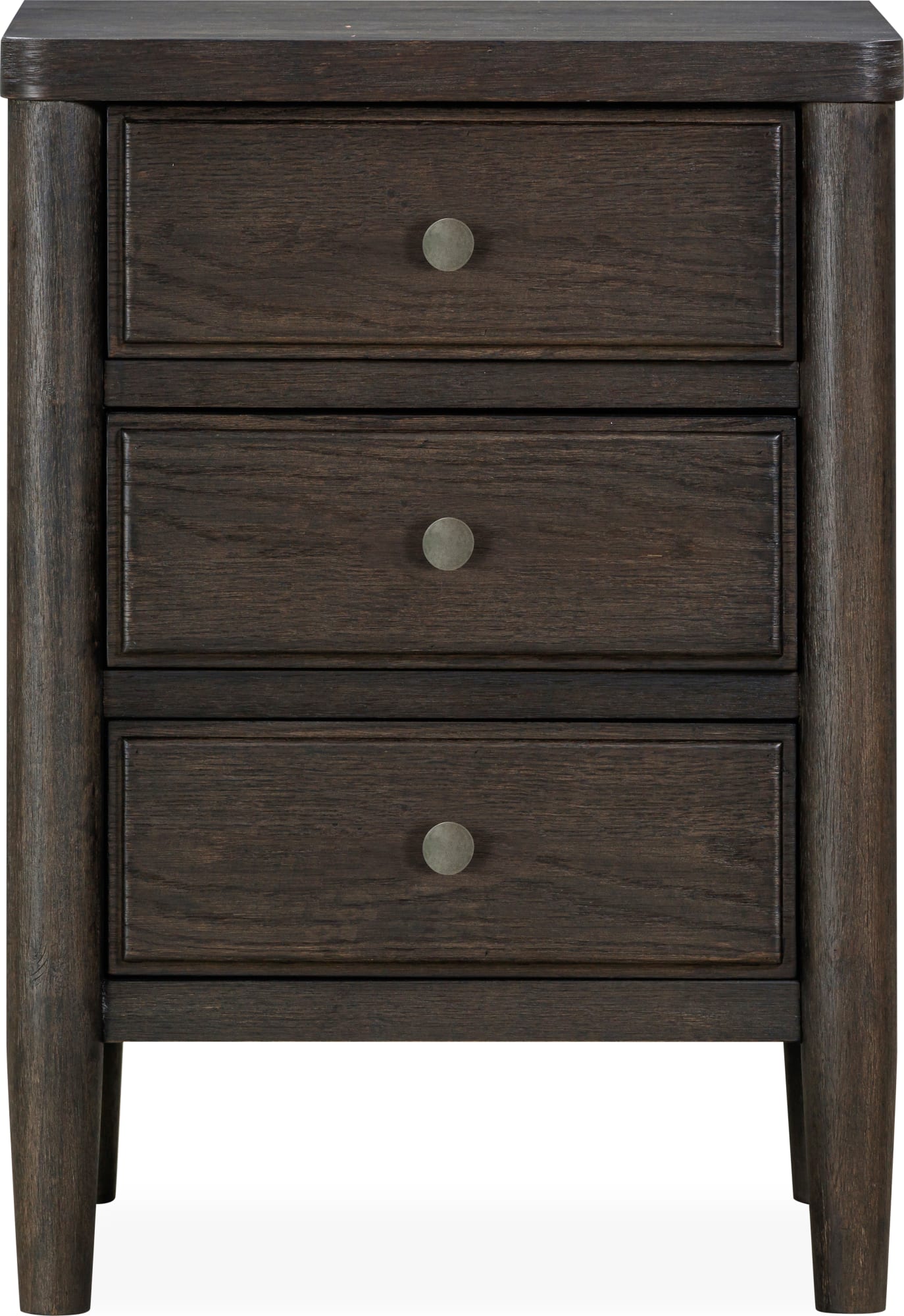 Rockport Yin Three Drawer Small Nightstand - Ornate Home