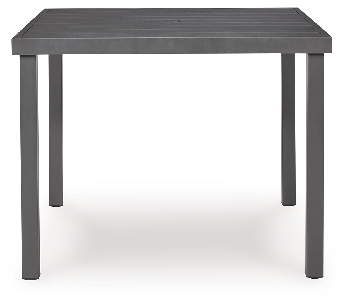 Rocky Creek Gray Square Dining Table w/UMB OPT - Ornate Home