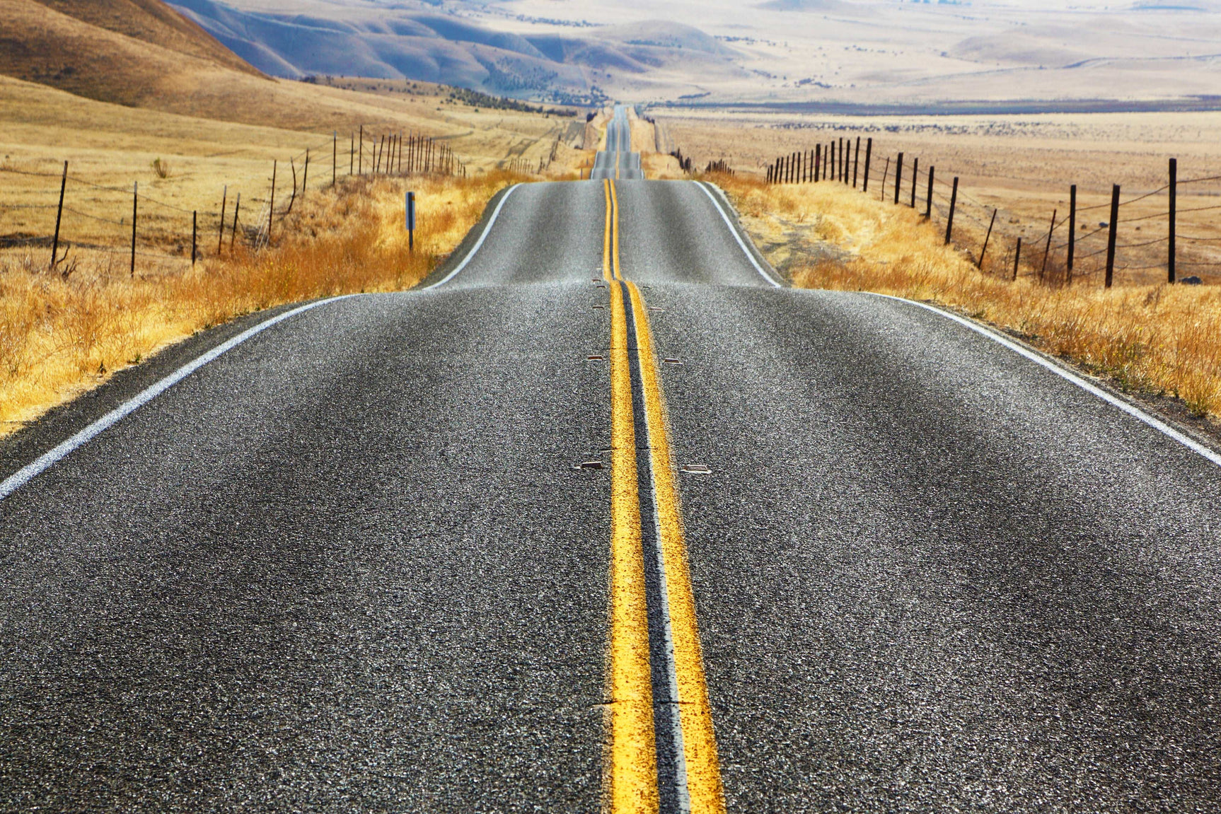 Rolling Road Tempered Glass w / Foil Wall Art - Ornate Home