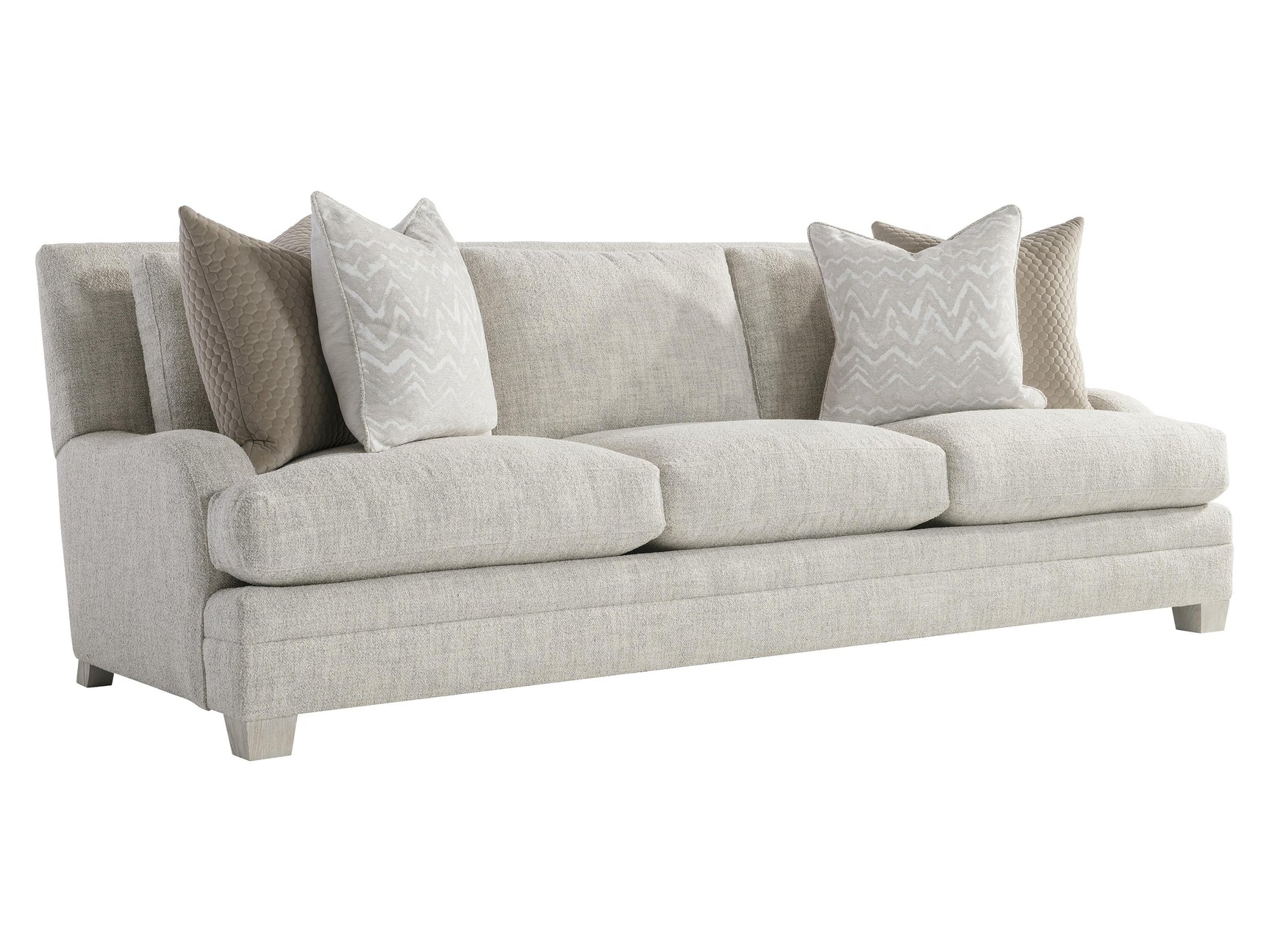 Rollins Beige/Tan Fabric Sofa - Ornate Home