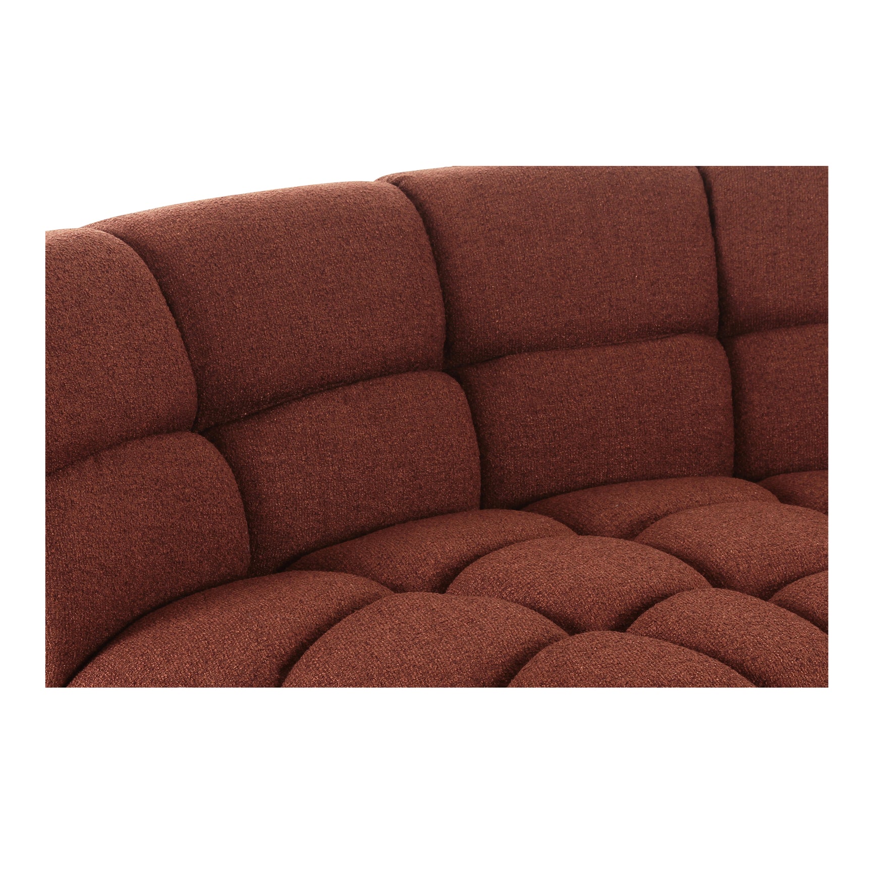 Roman Rust L Shaped Sectional - Ornate Home