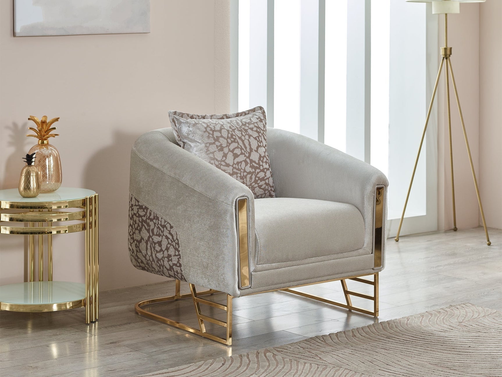 Romans Living Room Set - Ornate Home