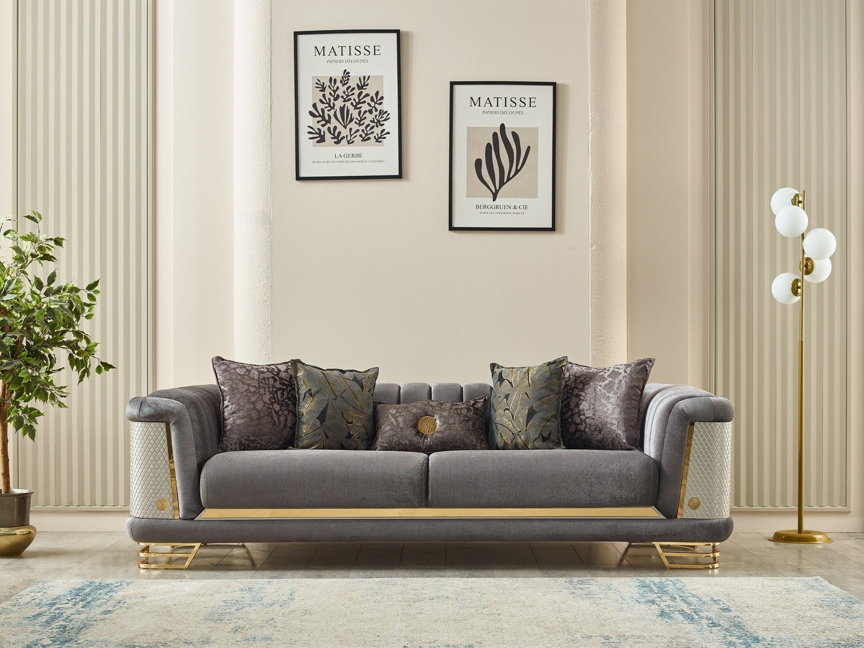 Romans Living Room Set - Ornate Home