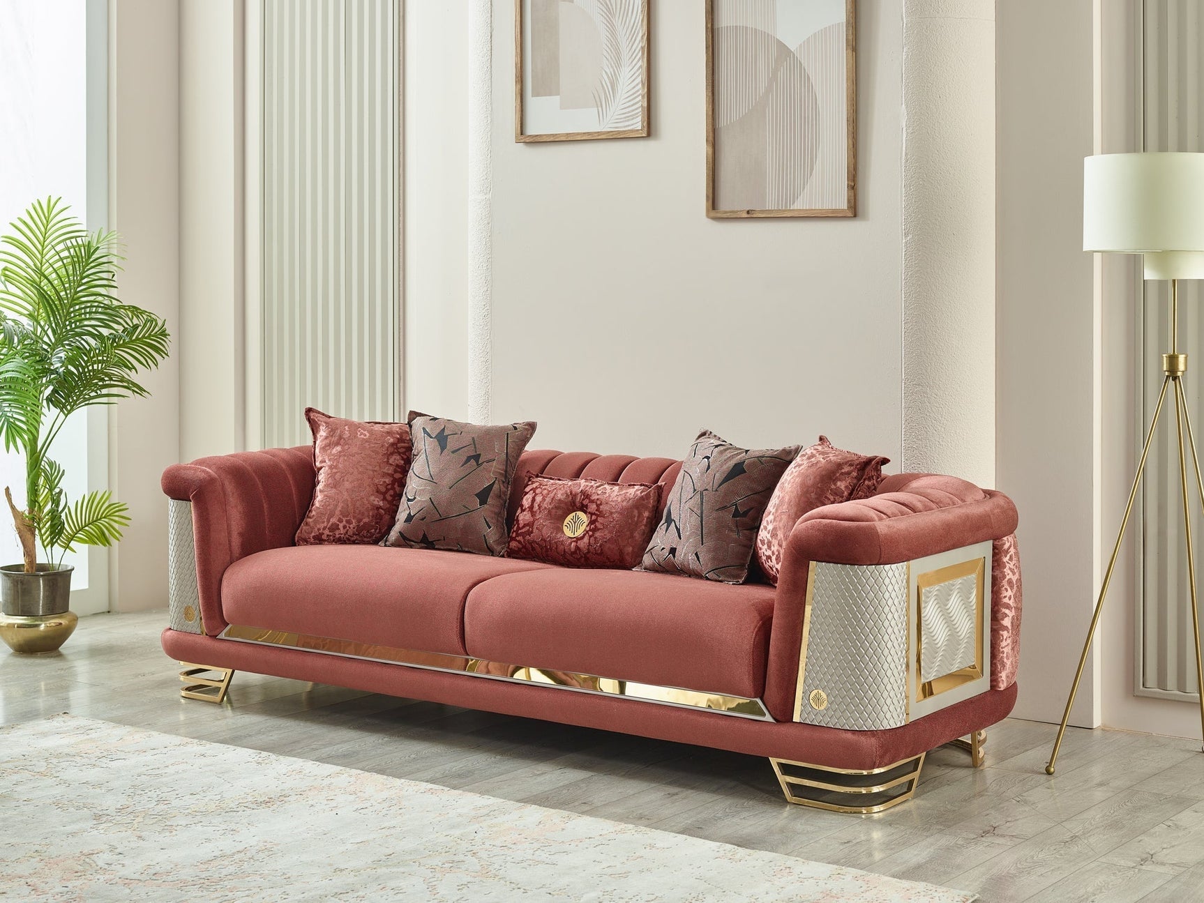 Romans Living Room Set - Ornate Home