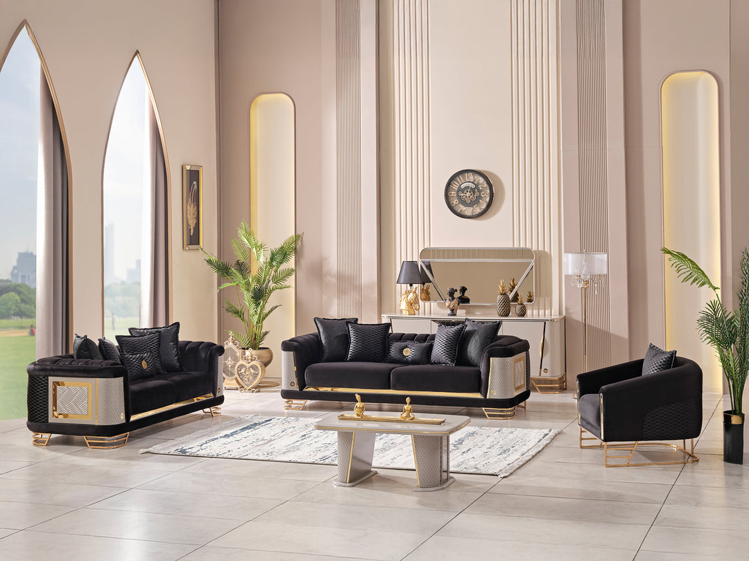 Romans Living Room Set - Ornate Home