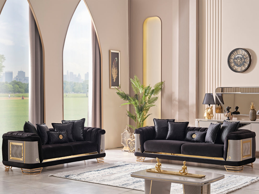 Romans Living Room Set - Ornate Home