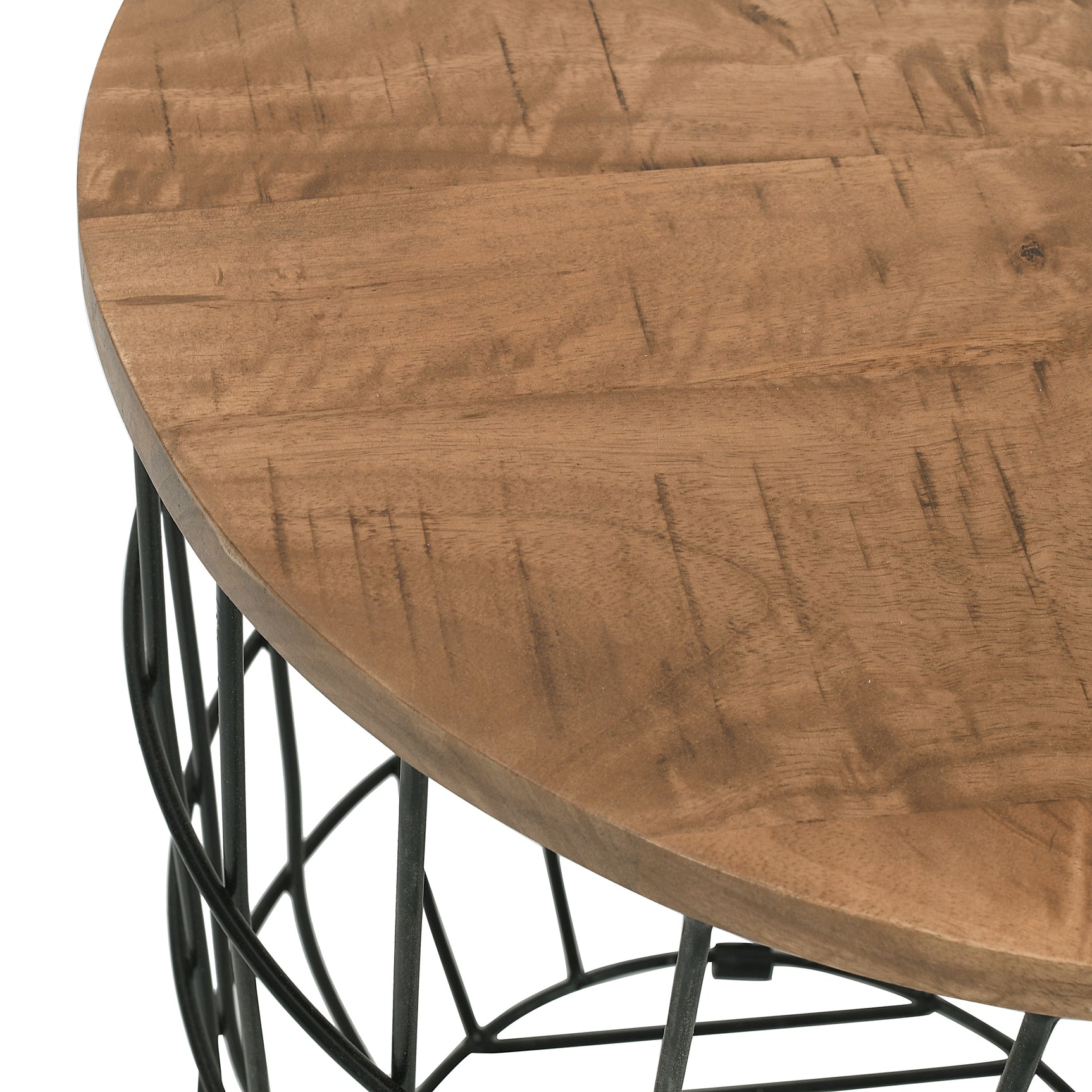 Rondo Black 2-Pc Nesting End Tables Set - Ornate Home