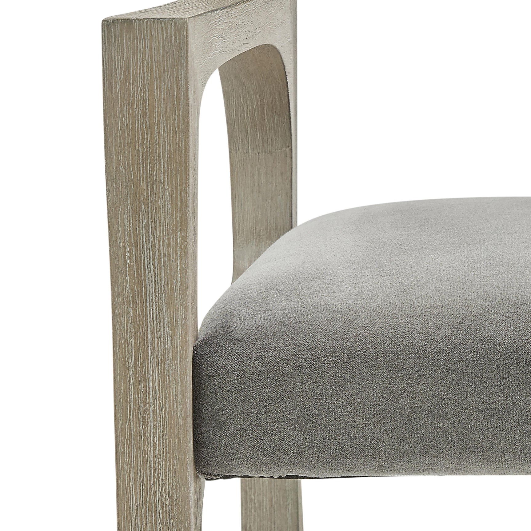 Ronin Forry/Charcoal Grey Arm Chair - Ornate Home