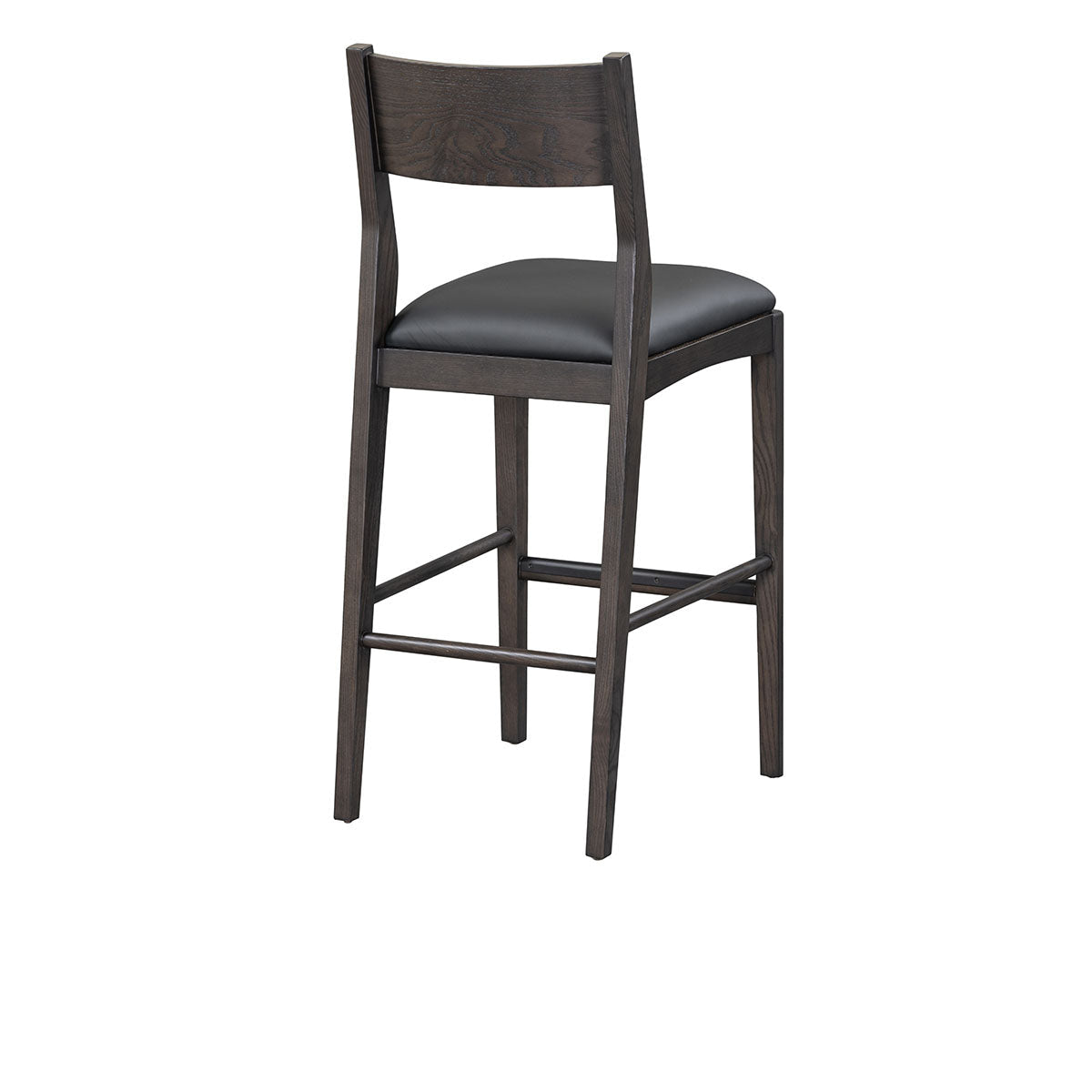Rooney Black Bar Stool (Set of 2) - Ornate Home