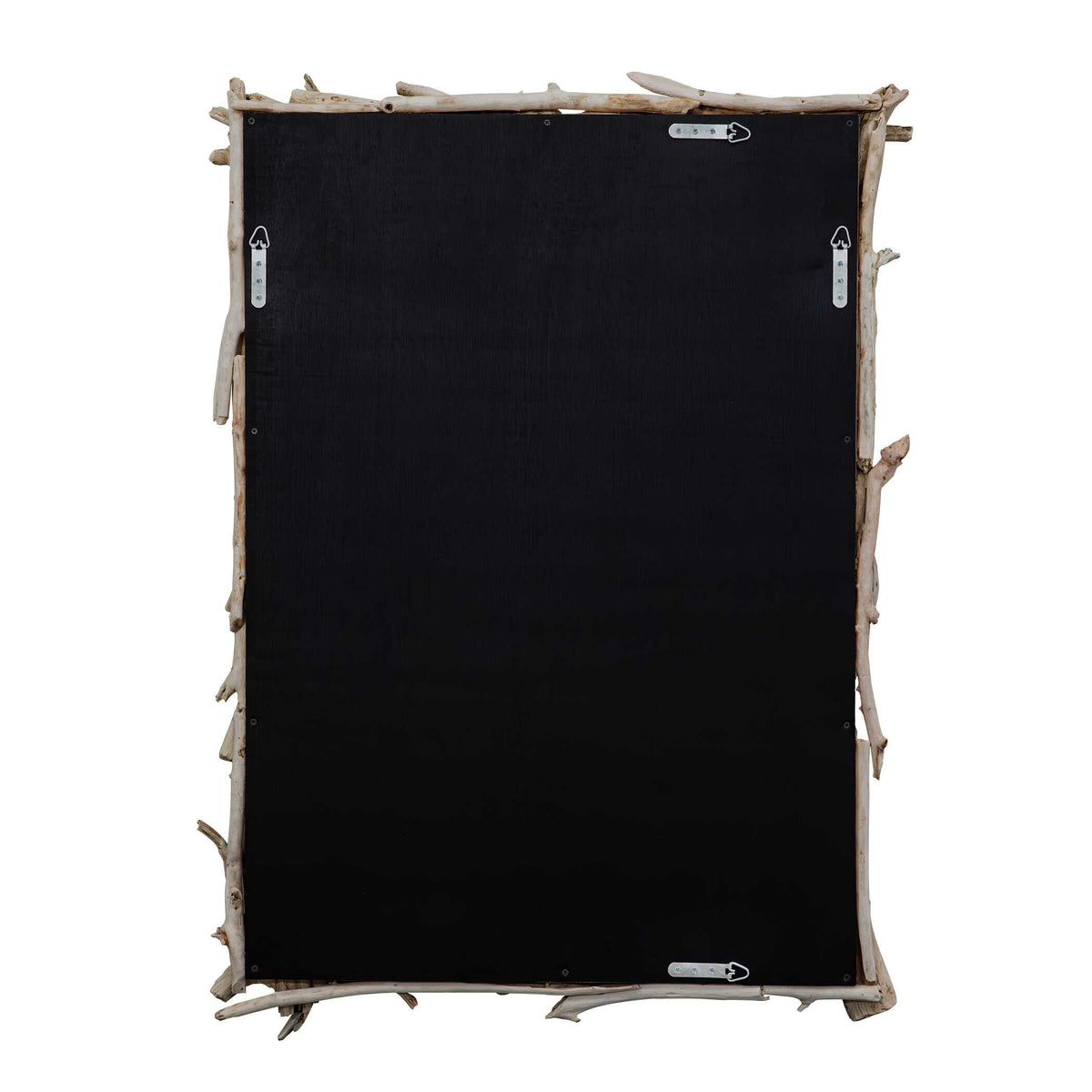 Rooted Reflection Bleached Teak Mirror - Ornate Home
