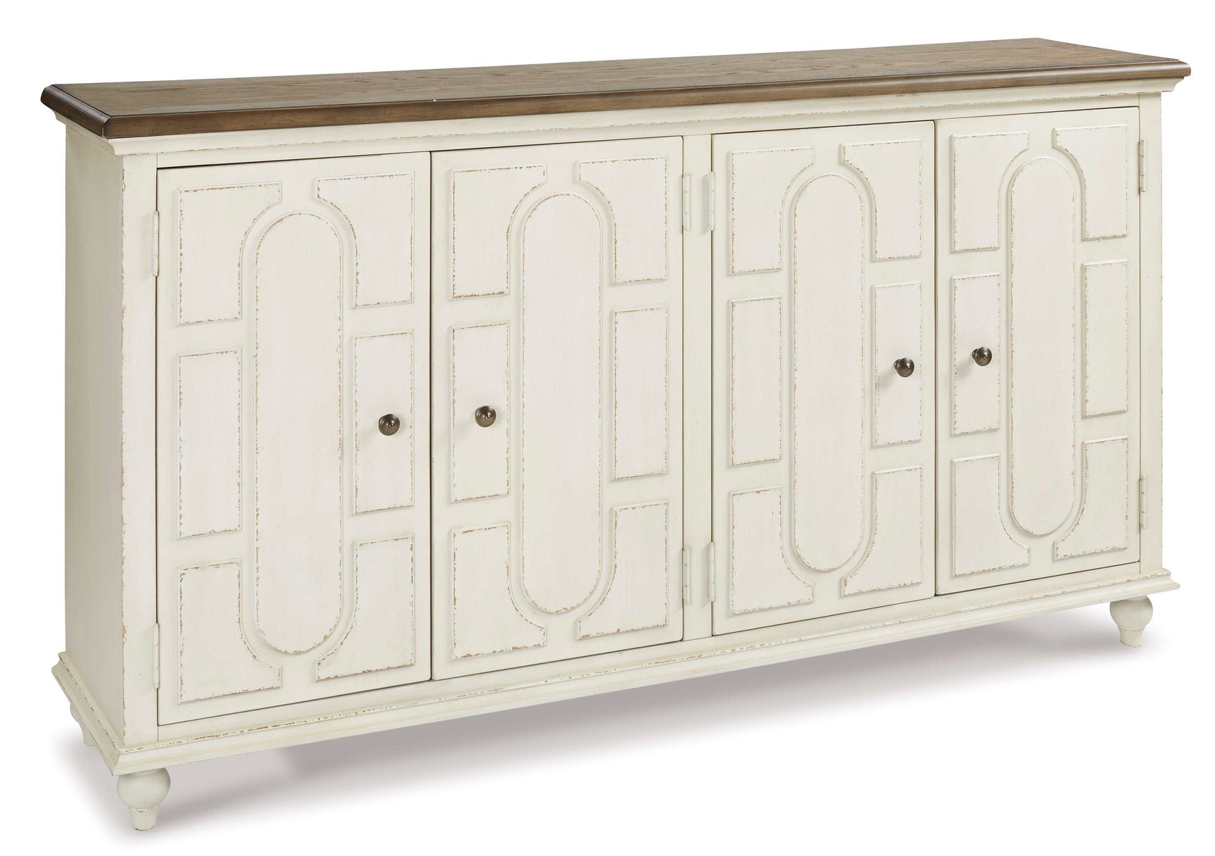 Roranville Antique White Accent Cabinet (Online Special Price) - Ornate Home