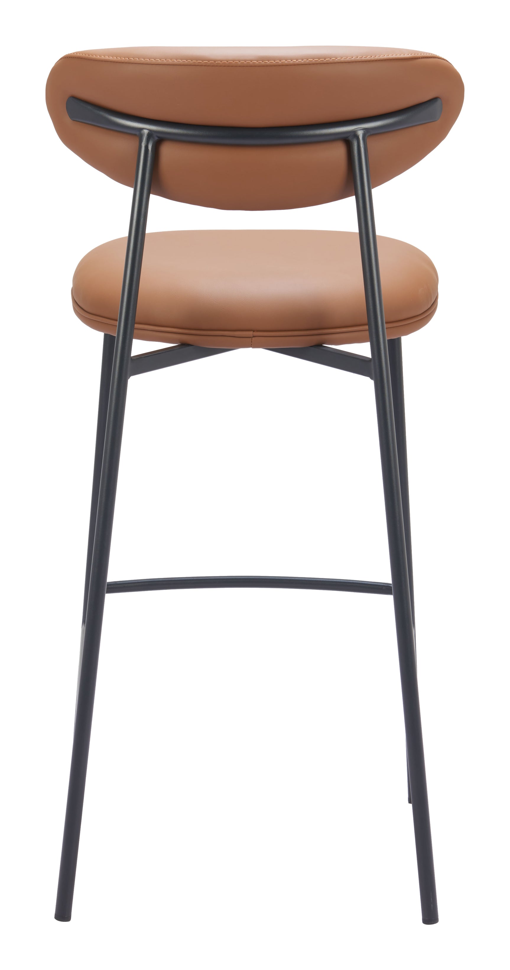 Rorun Brown Barstool (Set of 2) - Ornate Home