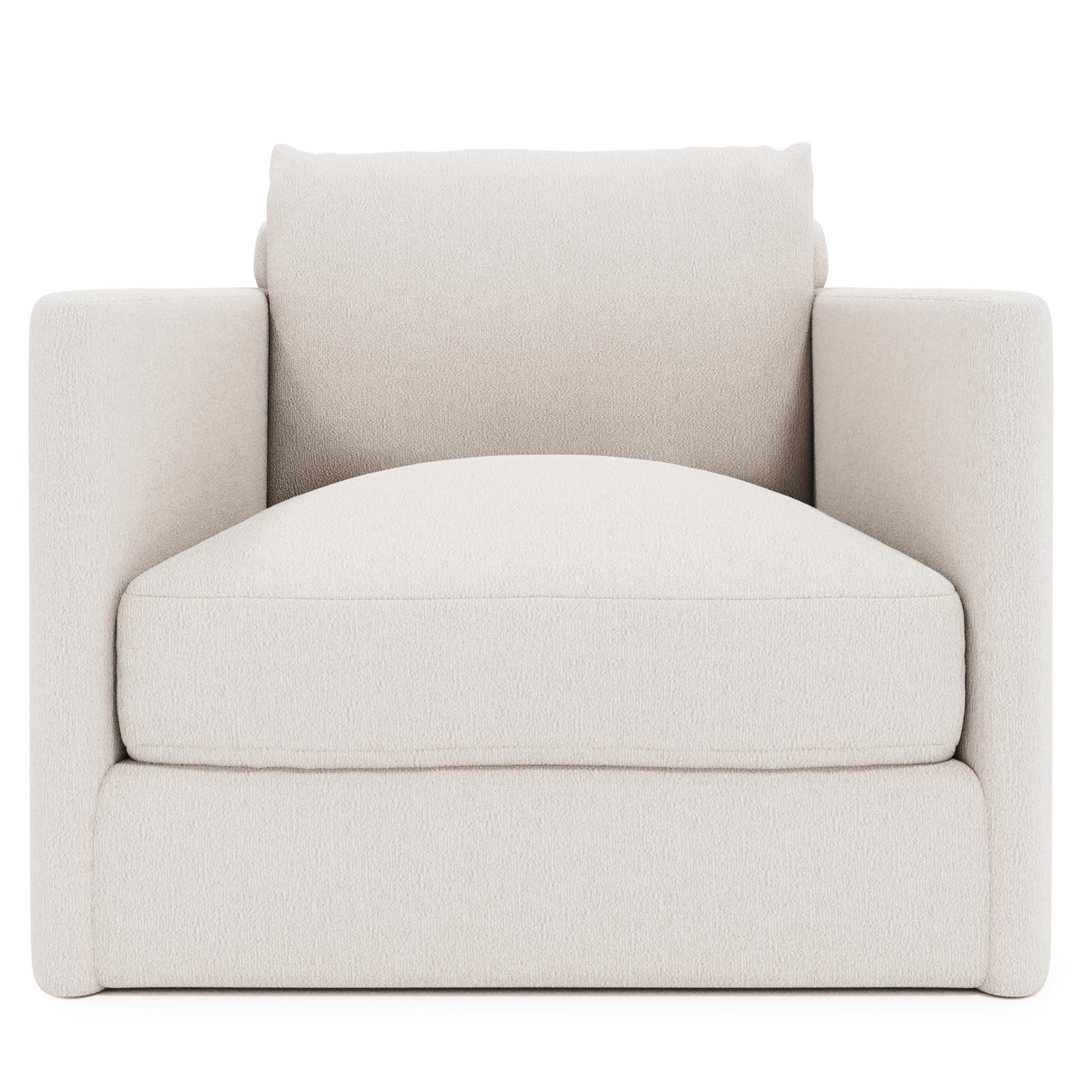 Rory Ivory Swivel Chair - Ornate Home