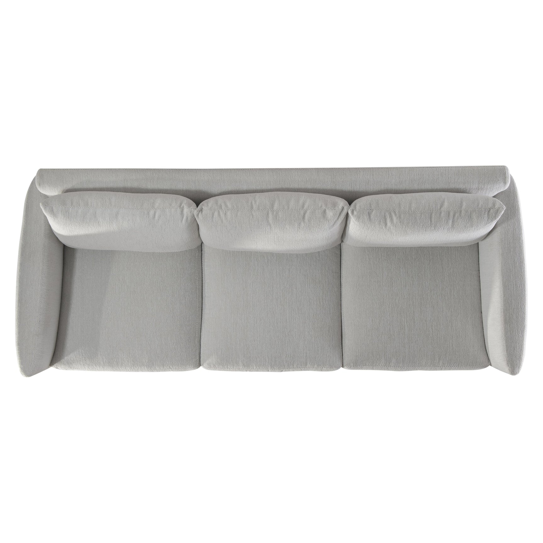 Rory White/Cream Fabric Sofa - Ornate Home