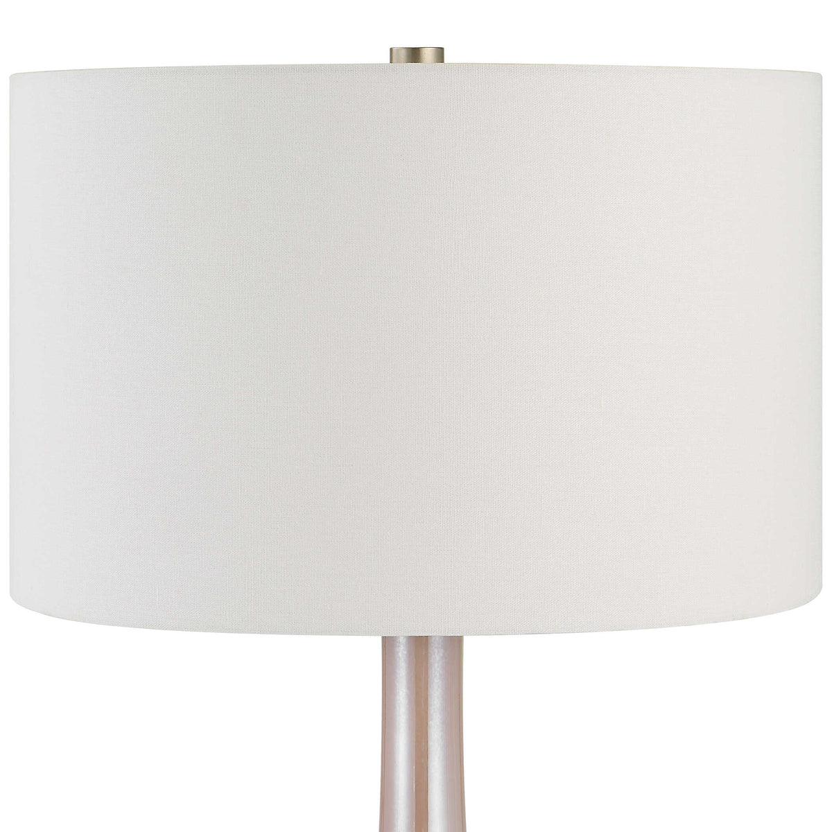 Rosa Pink Glass Table Lamp - Ornate Home