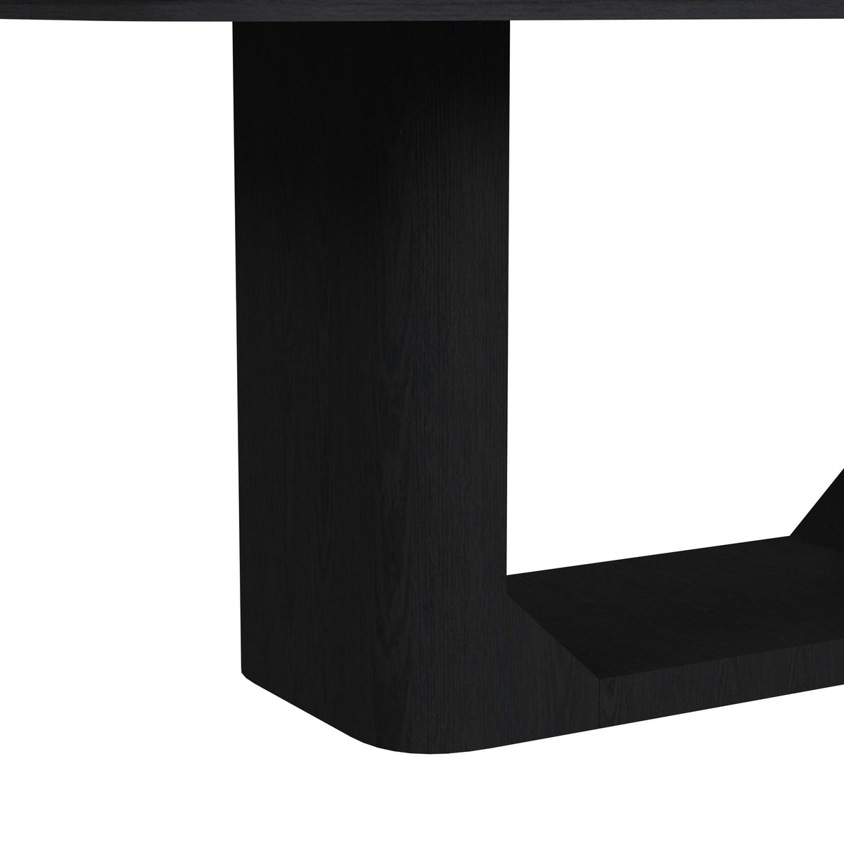 Rosalie Black 5-Piece Standard Height Dining Set with Table & Four Chairs - Ornate Home