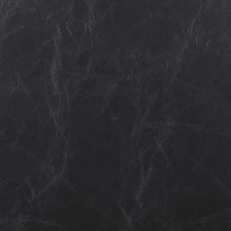 Rosalind Black & Gunmetal Track Arms Accent Chair - Ornate Home