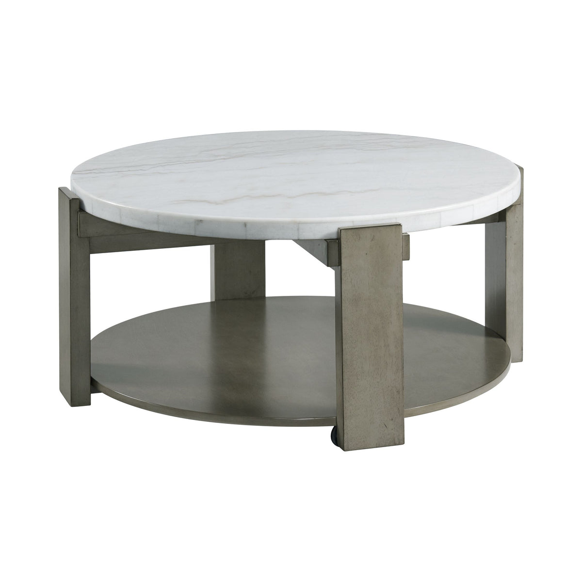 Rosamel Ash Brown/White/Grey 2-Piece Occasional Table Set - Ornate Home