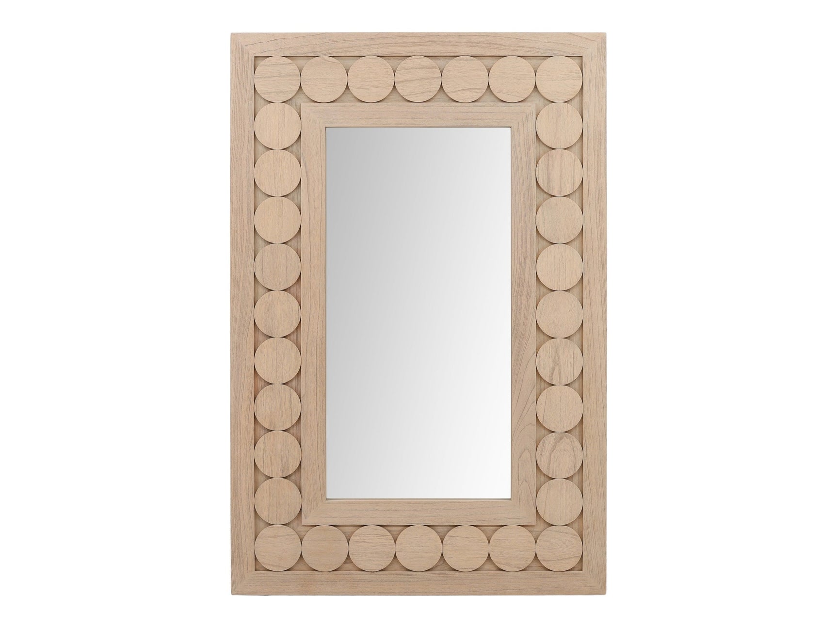 Rosario Light Natural Mirror - Ornate Home