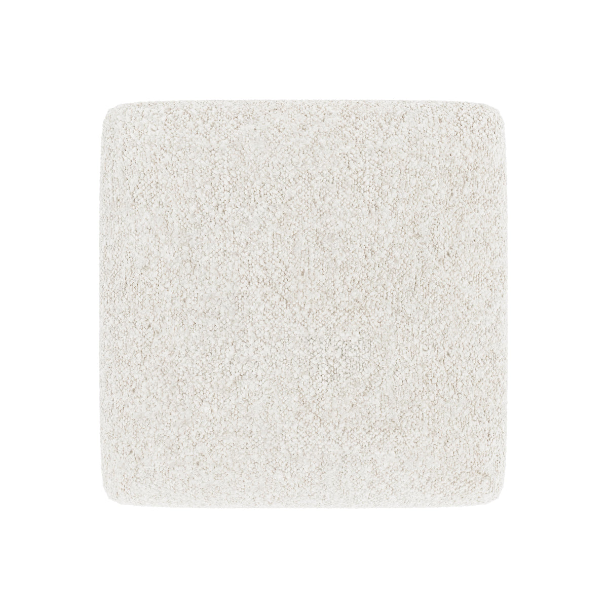 Roscoe Ivory Ottoman Without Nails - Ornate Home
