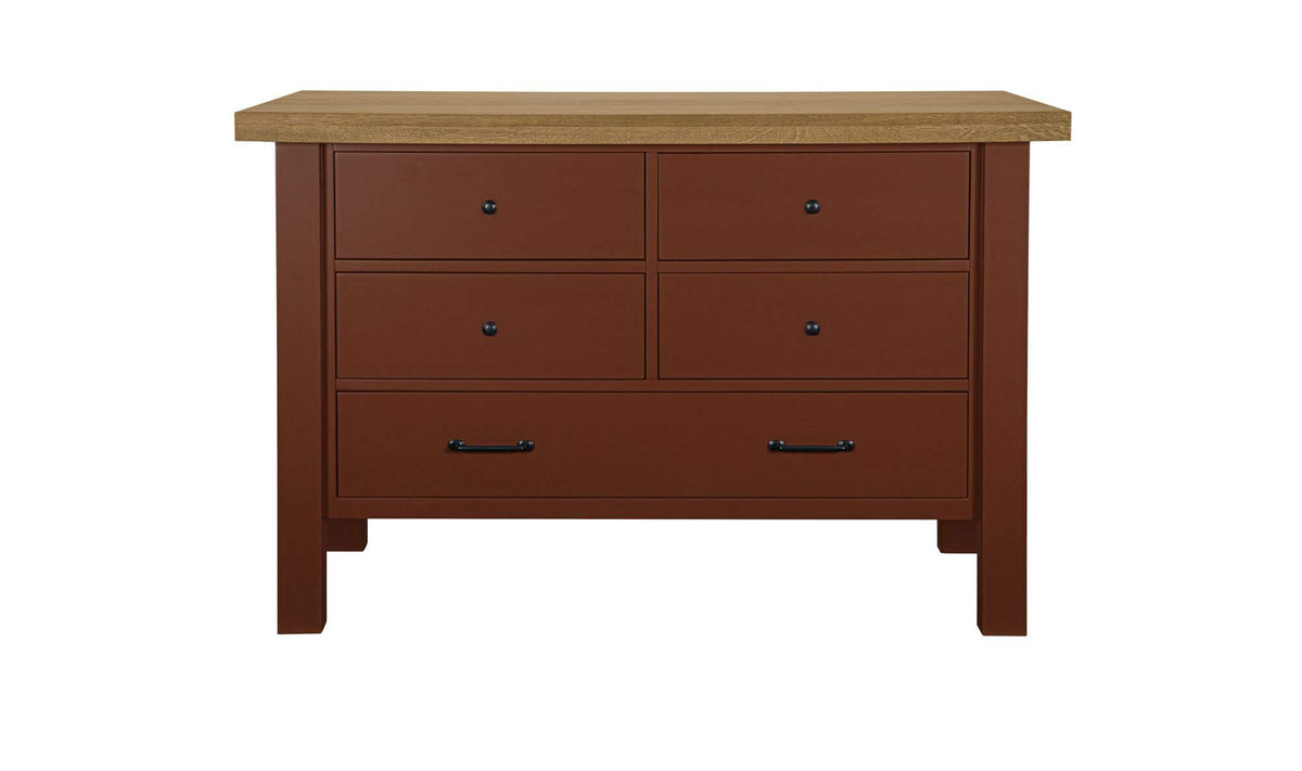 Rosemary Red Kitchen Island - Ornate Home