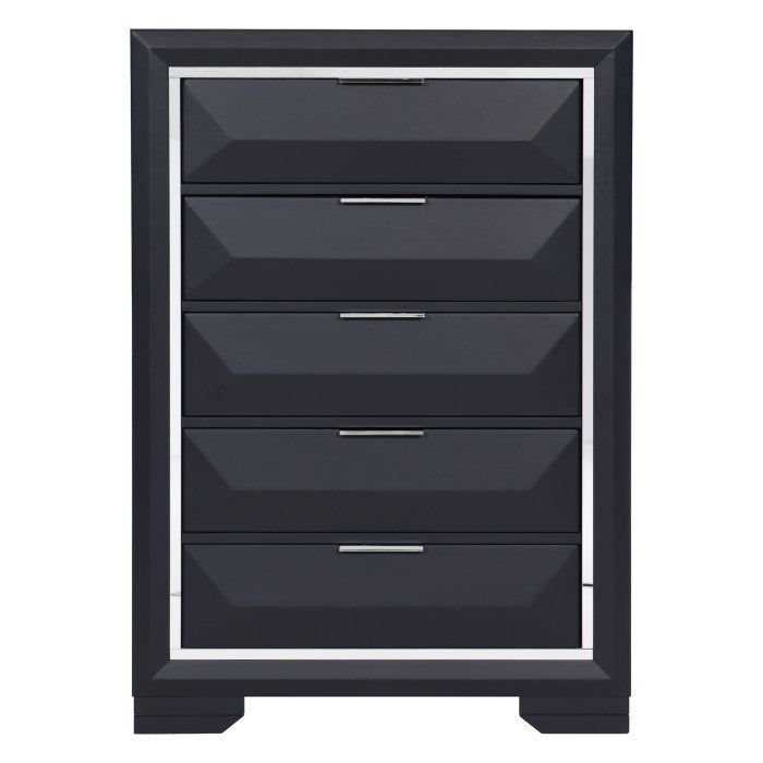 Rosemont Midnight Blue Chest - Ornate Home