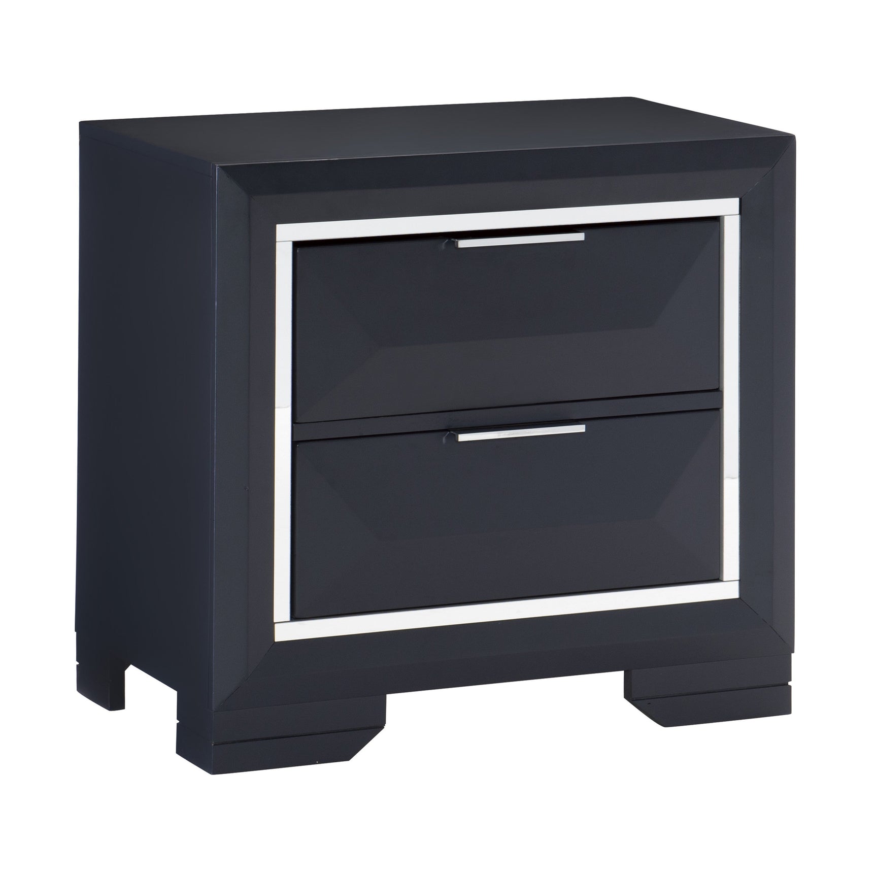 Rosemont Midnight Blue Nightstand - Ornate Home